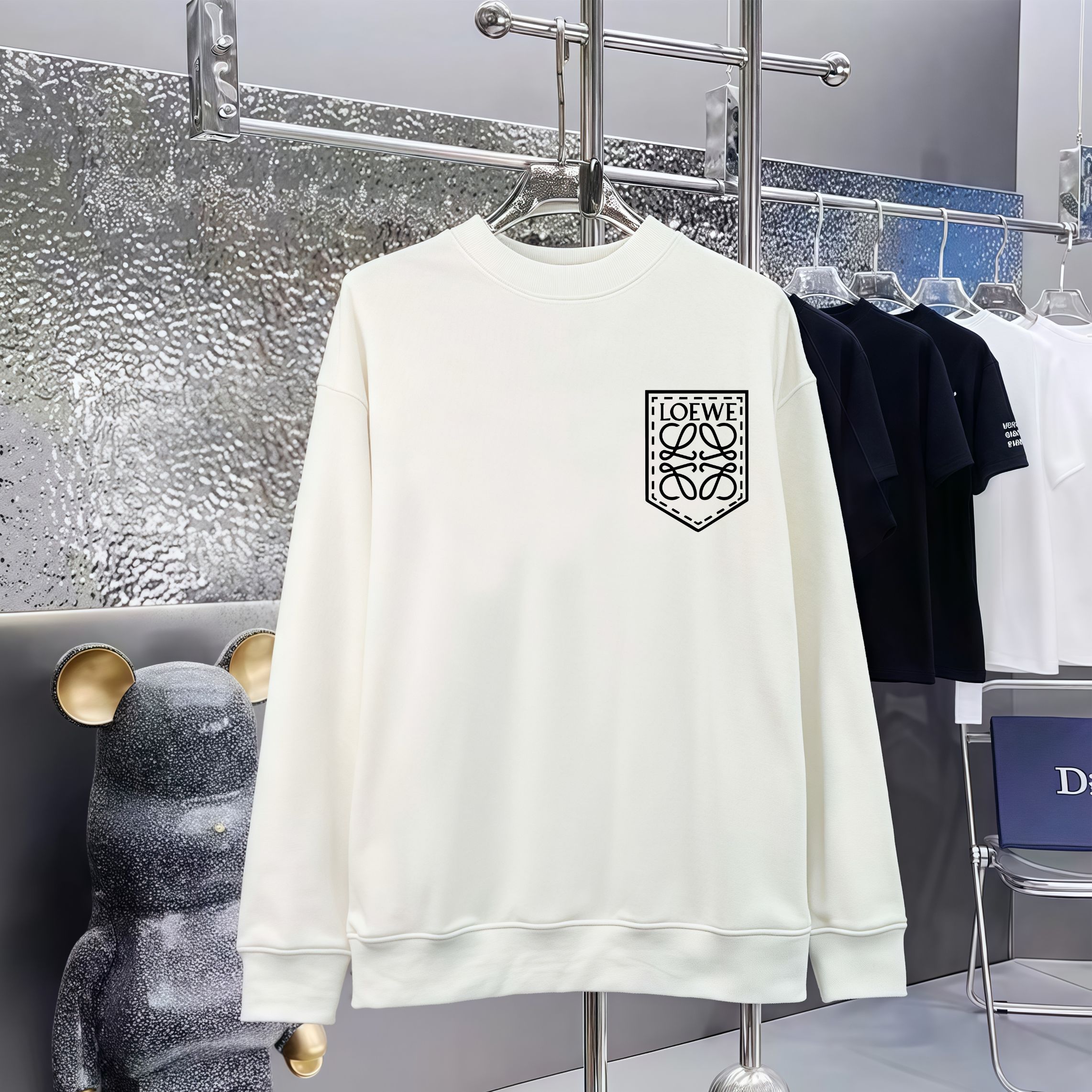 Cheap Loewe Hoodies in 227226, $50 USD- [IB227226] - Replica Loewe Hoodies