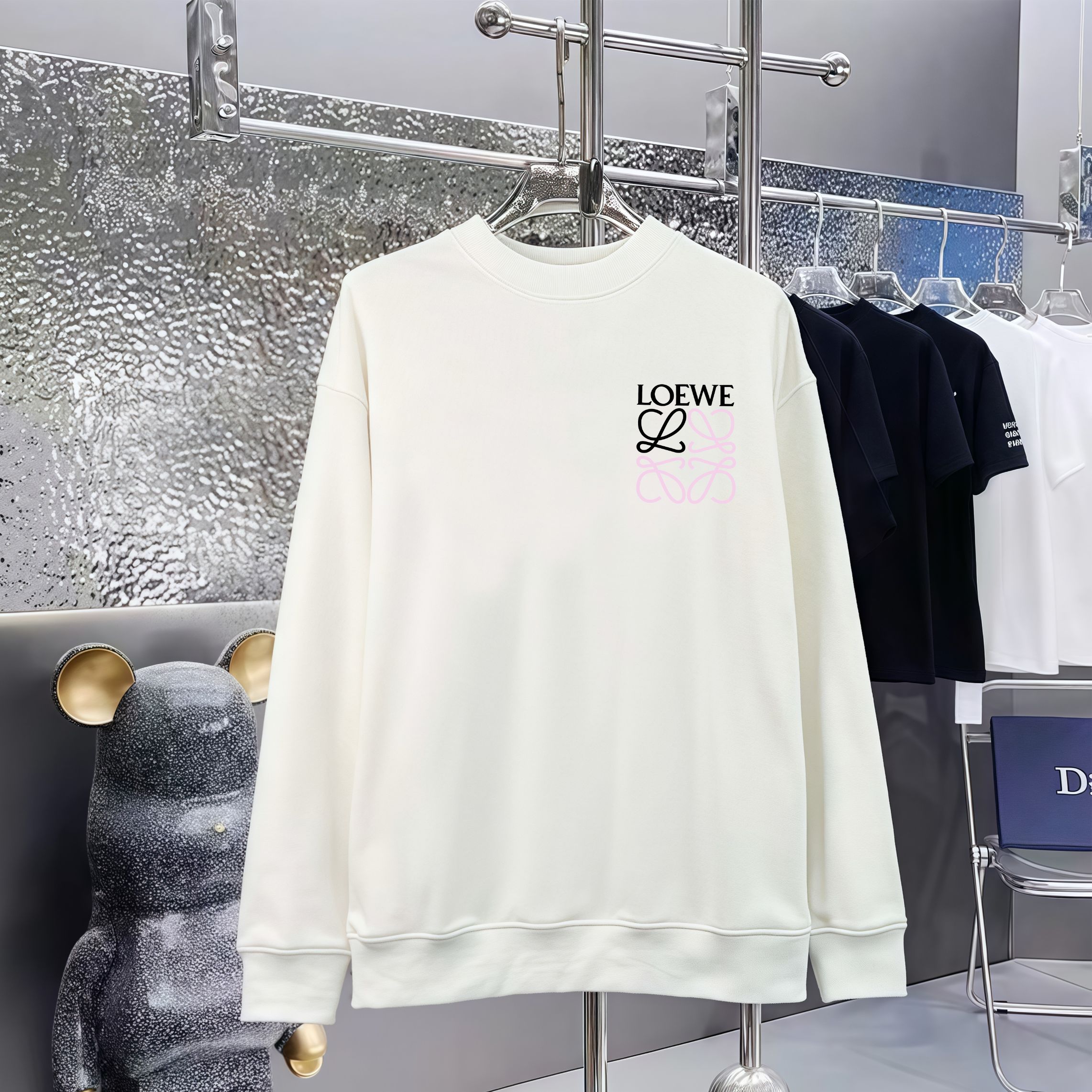 Cheap Loewe Hoodies in 227228, $50 USD- [IB227228] - Replica Loewe Hoodies