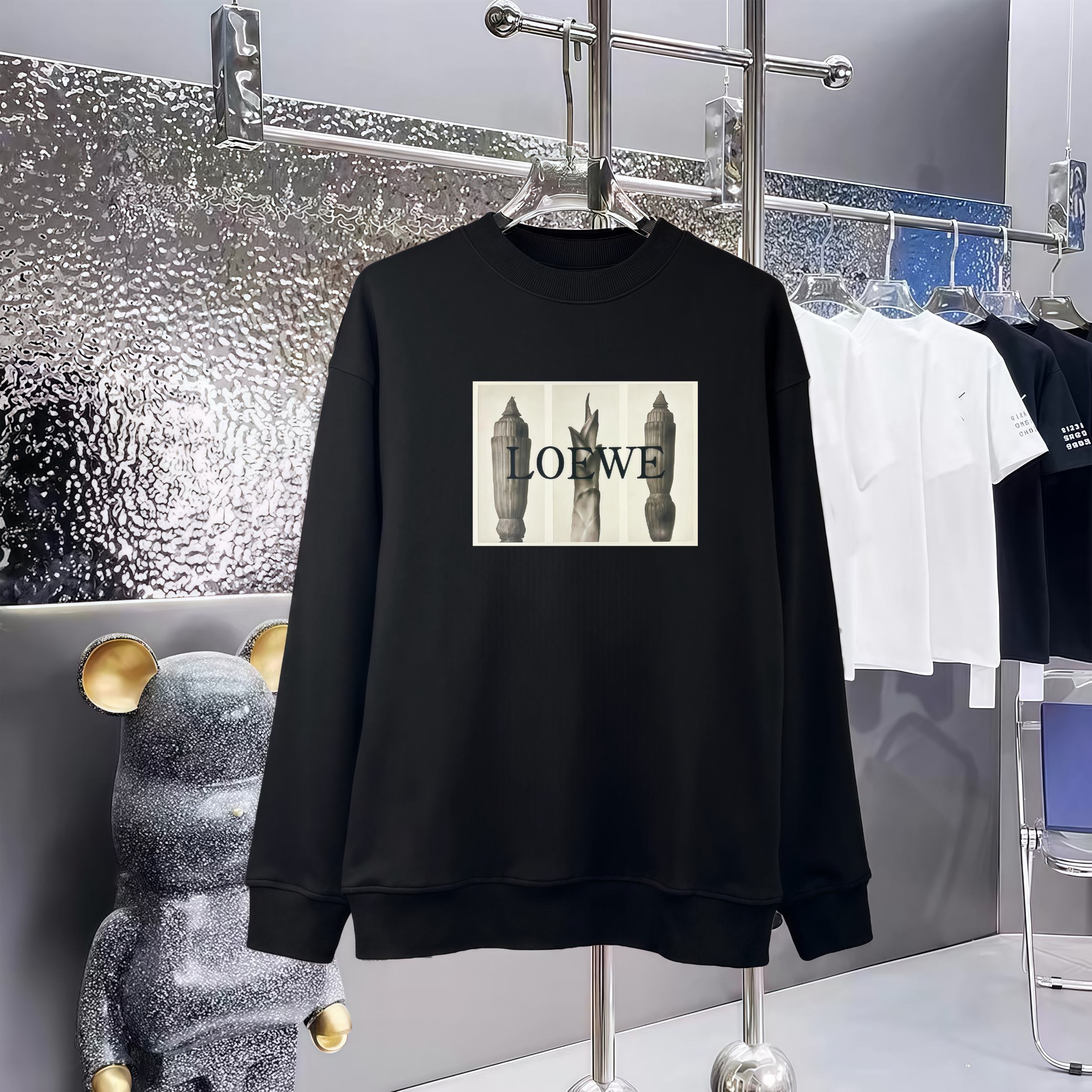 Cheap Loewe Hoodies in 227231, $50 USD- [IB227231] - Replica Loewe Hoodies