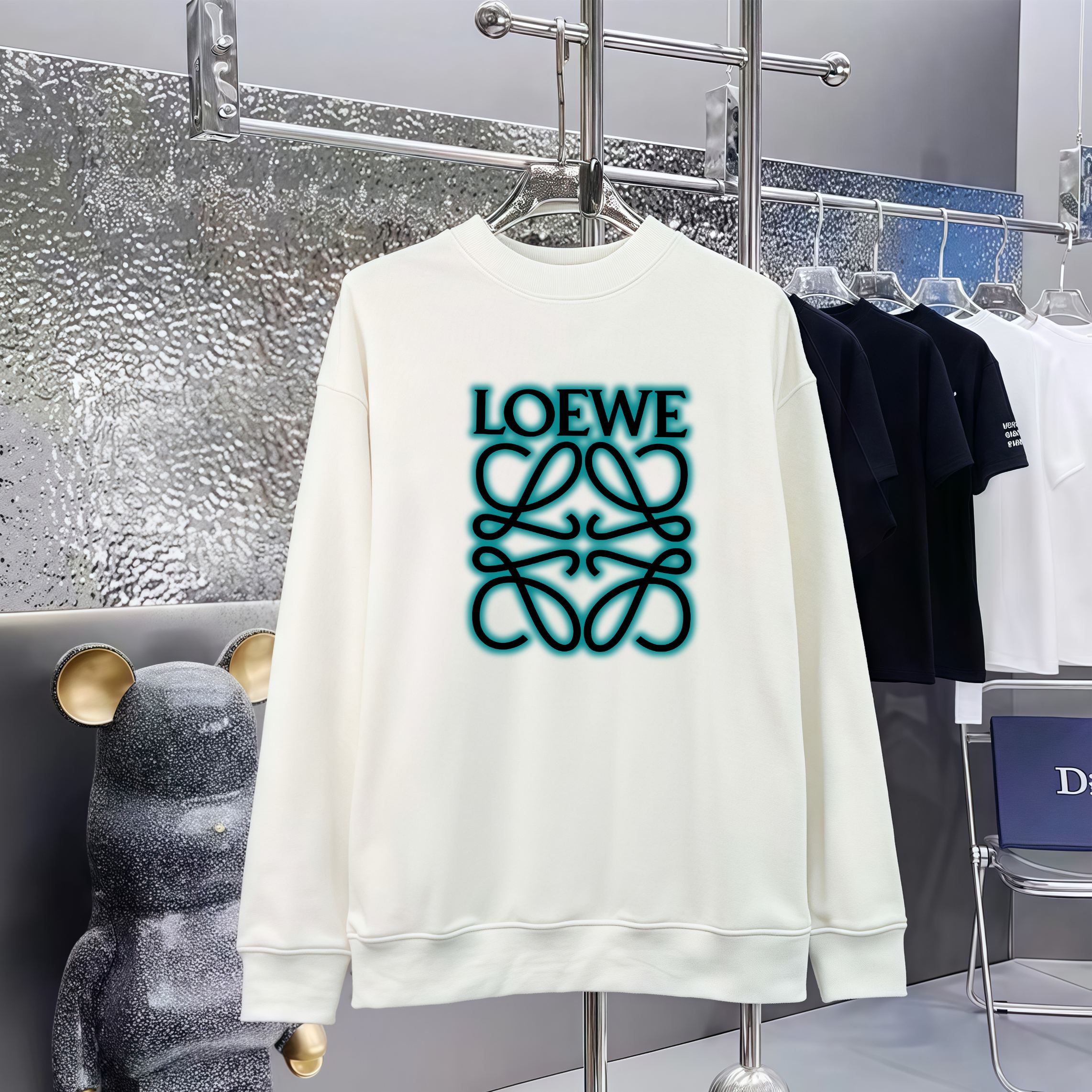Cheap Loewe Hoodies in 227232, $50 USD- [IB227232] - Replica Loewe Hoodies