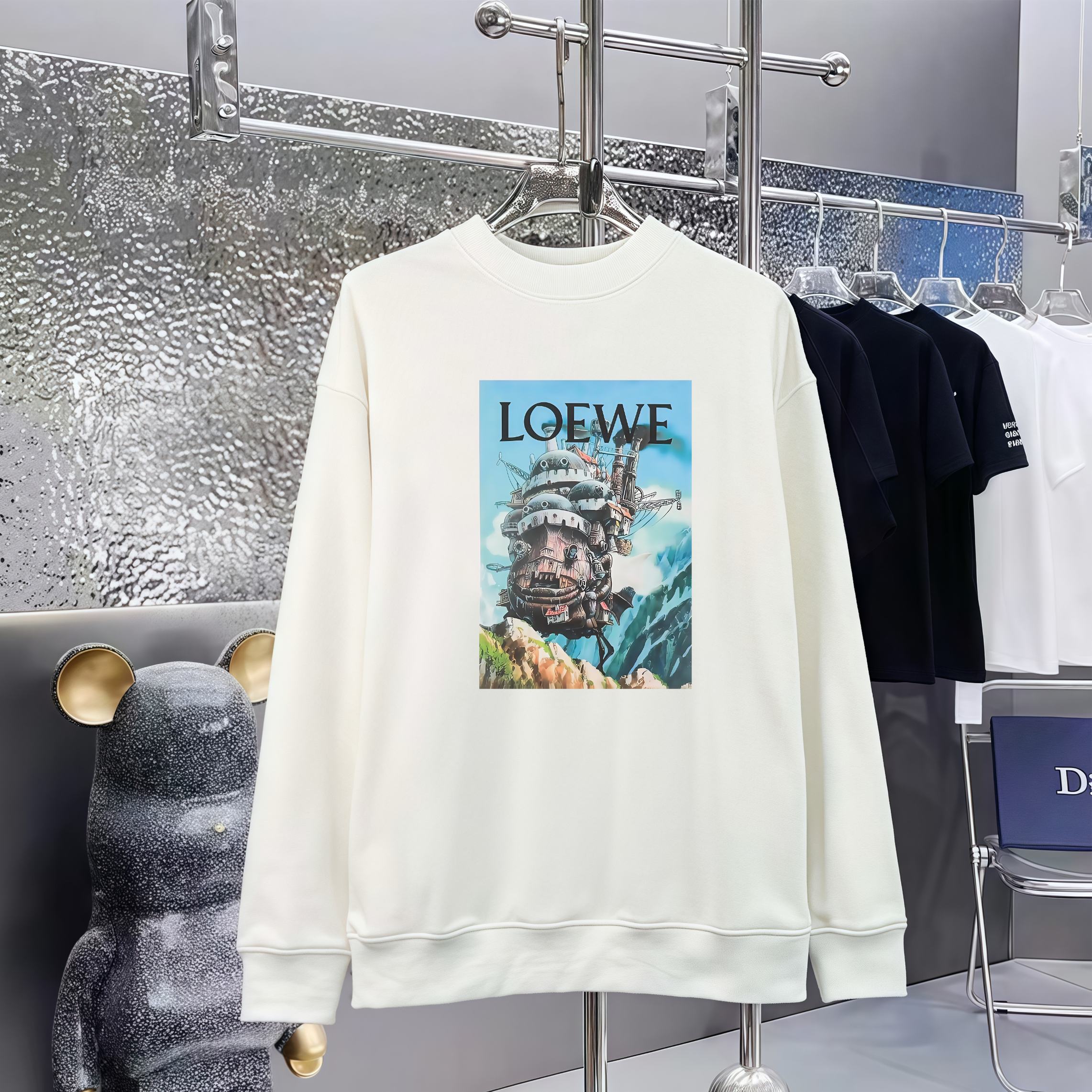 Cheap Loewe Hoodies in 227242, $50 USD- [IB227242] - Replica Loewe Hoodies
