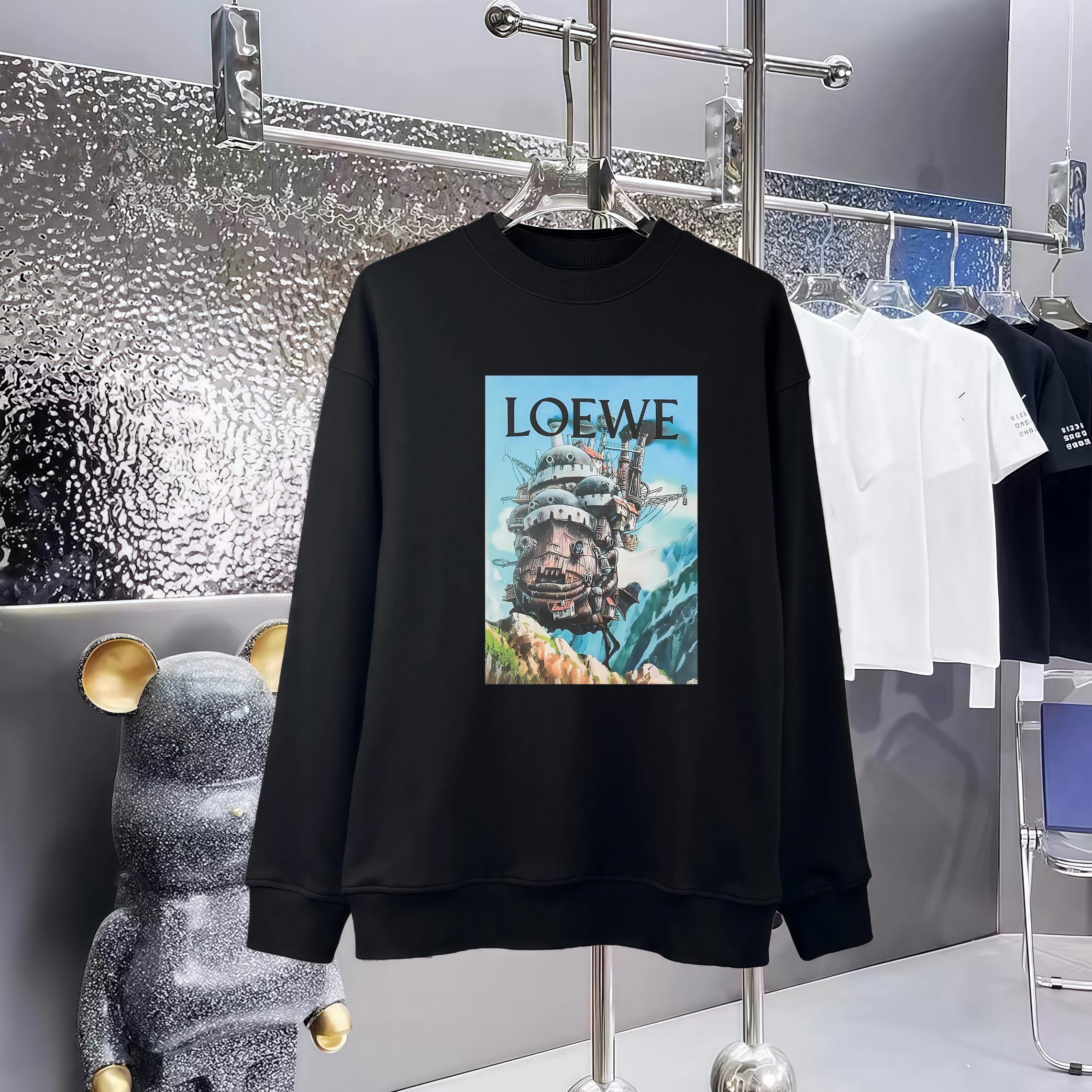 Cheap Loewe Hoodies in 227243, $50 USD- [IB227243] - Replica Loewe Hoodies