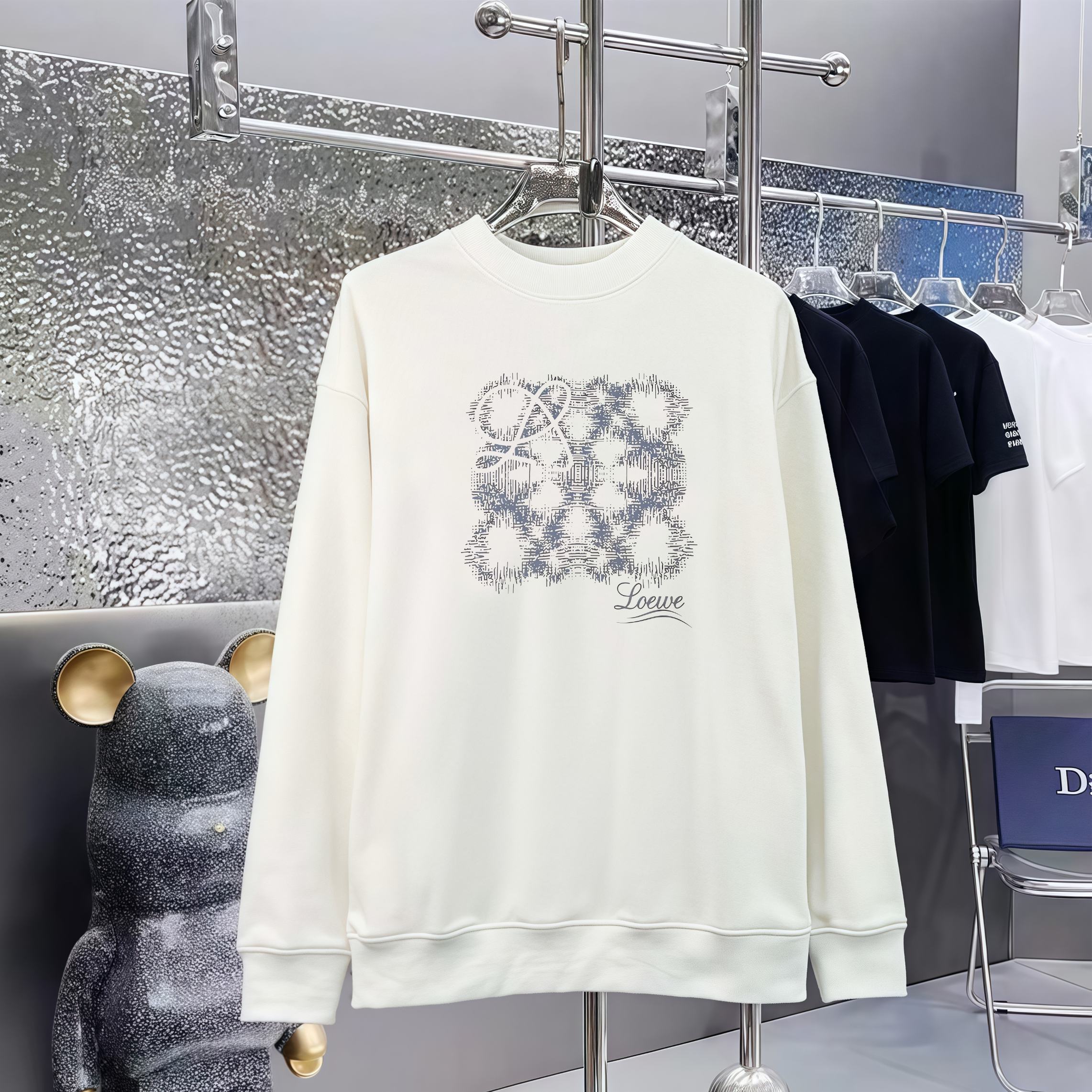 Cheap Loewe Hoodies in 227246, $50 USD- [IB227246] - Replica Loewe Hoodies