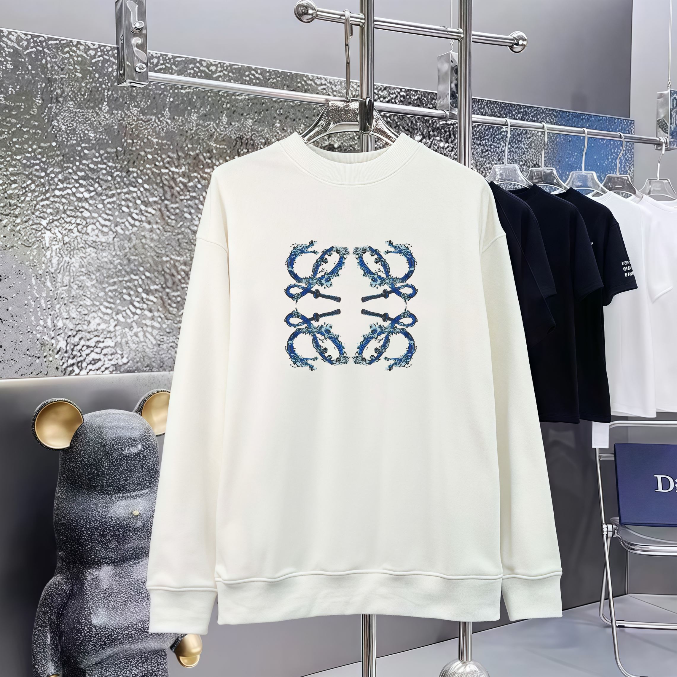 Cheap Loewe Hoodies in 227250, $50 USD- [IB227250] - Replica Loewe Hoodies