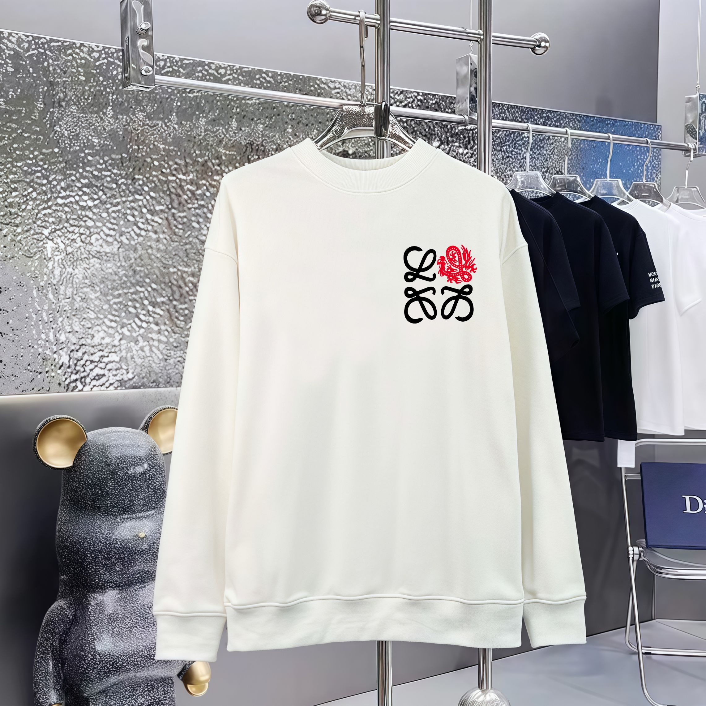 Cheap Loewe Hoodies in 227252, $50 USD- [IB227252] - Replica Loewe Hoodies