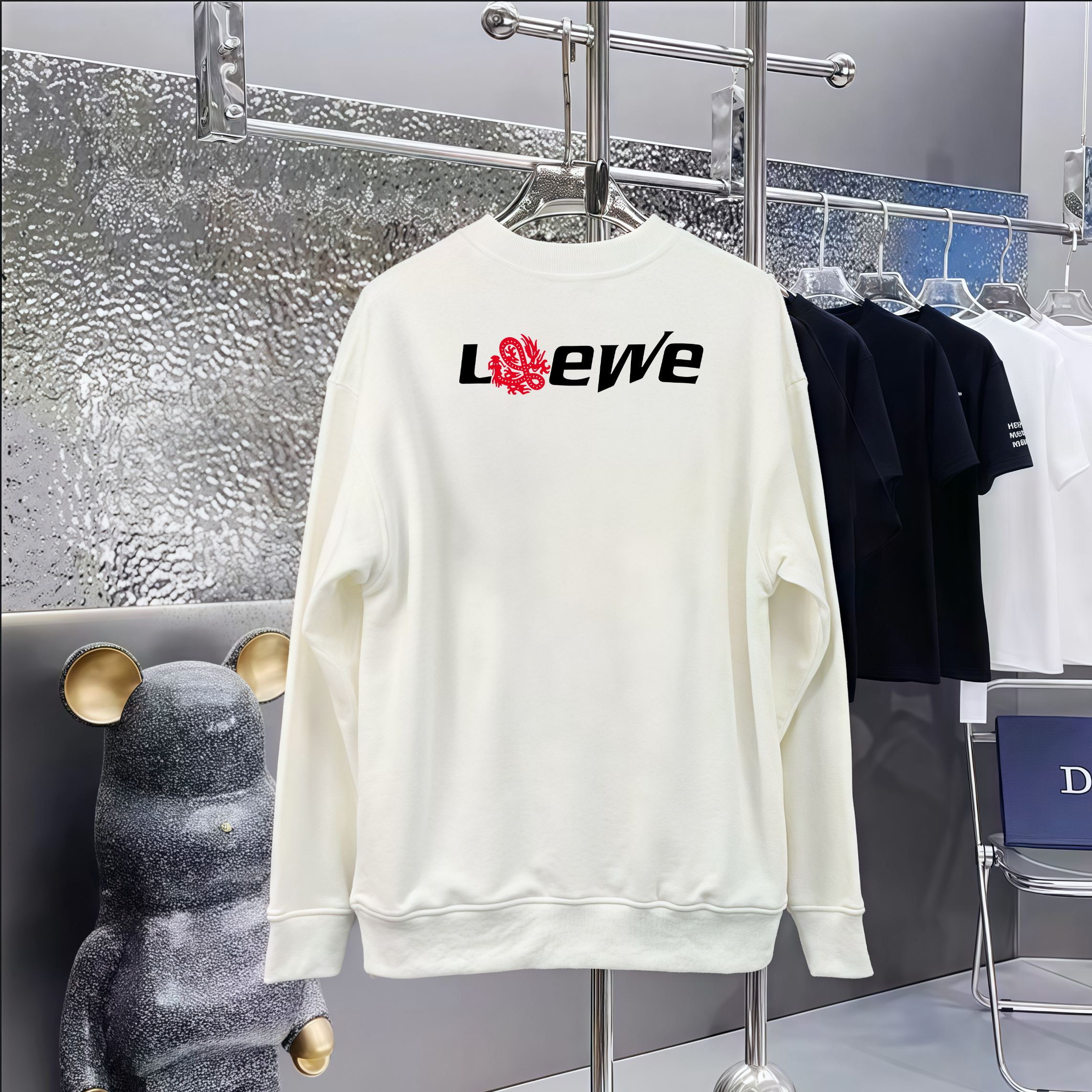 Cheap Loewe Hoodies in 227252, $50 USD- [IB227252] - Replica Loewe Hoodies