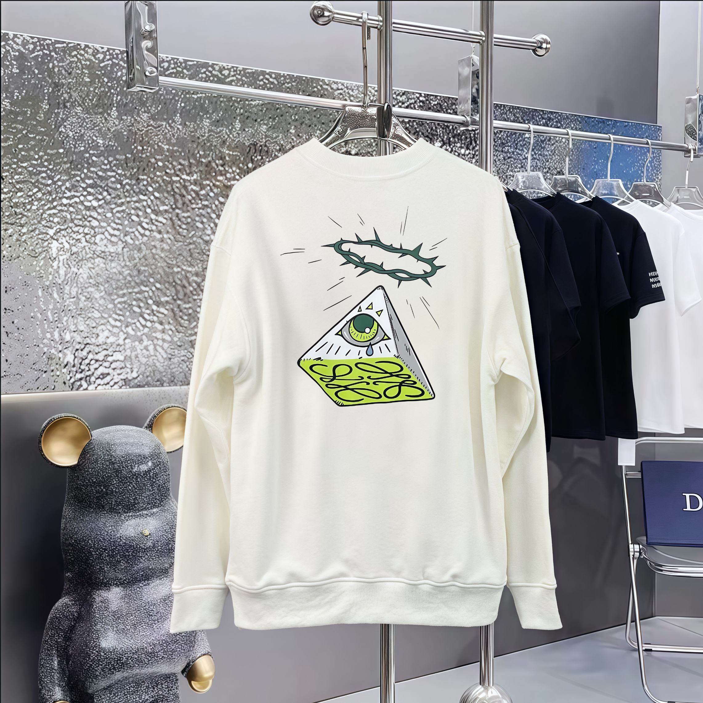 Cheap Loewe Hoodies in 227256, $50 USD- [IB227256] - Replica Loewe Hoodies