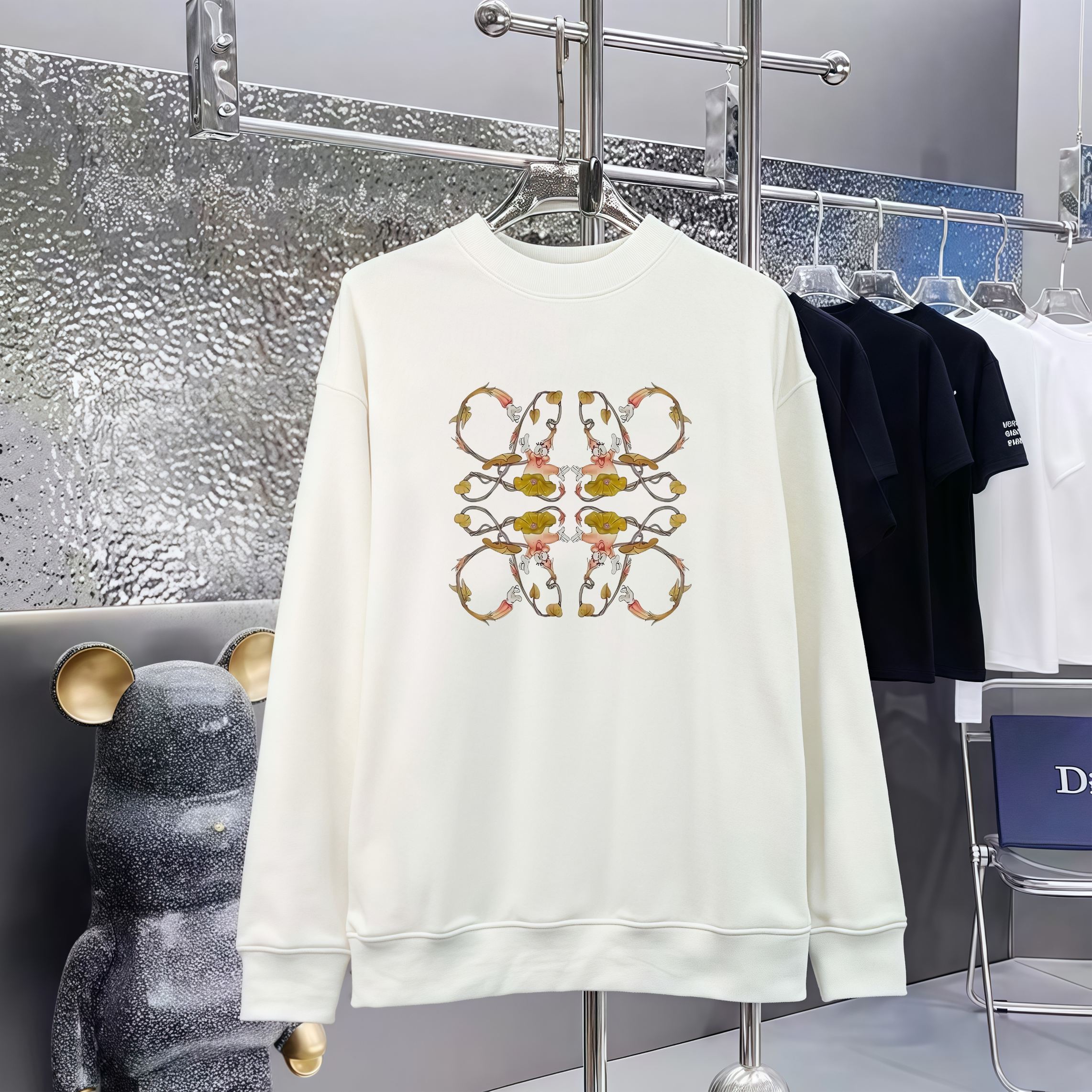 Cheap Loewe Hoodies in 227262, $50 USD- [IB227262] - Replica Loewe Hoodies
