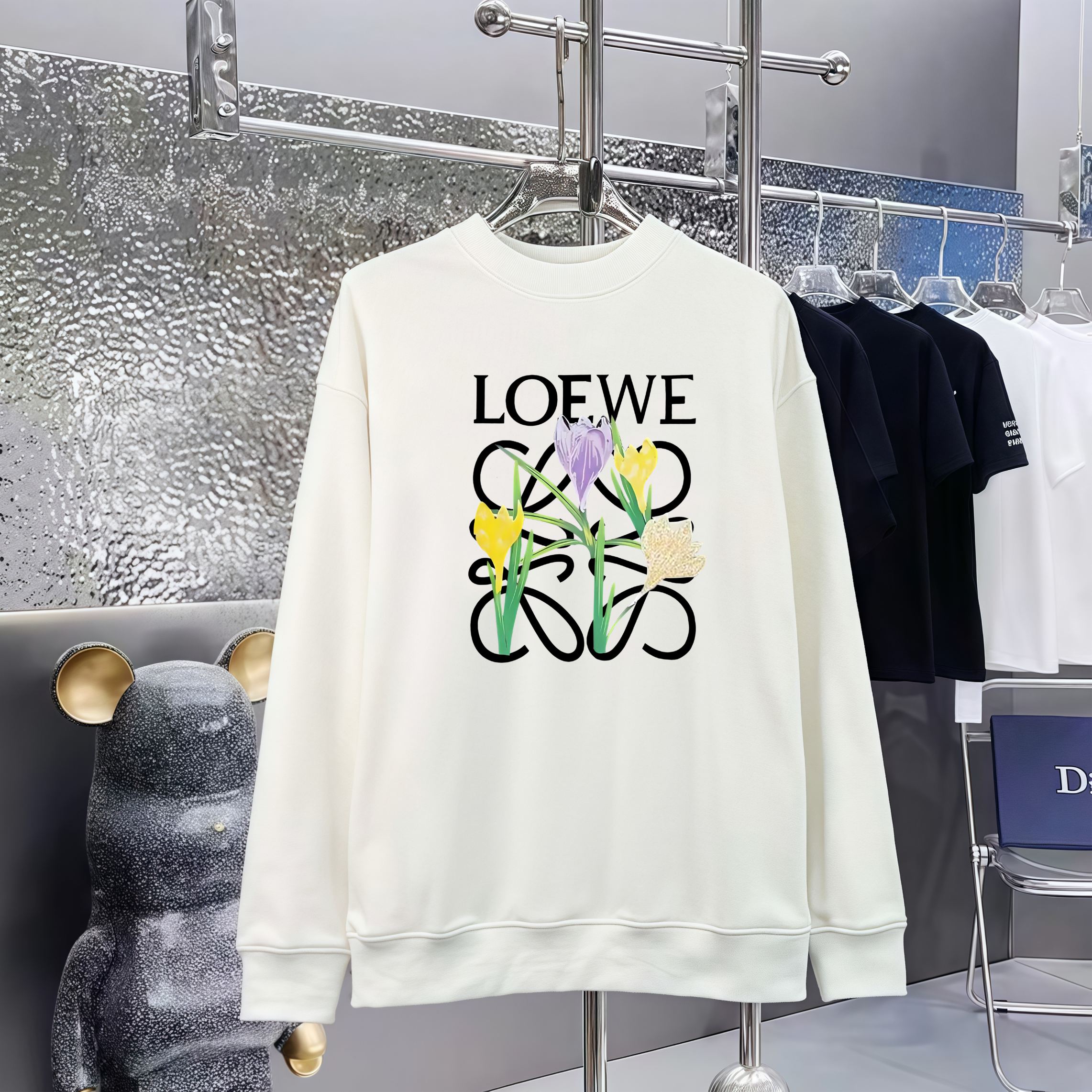 Cheap Loewe Hoodies in 227266, $50 USD- [IB227266] - Replica Loewe Hoodies