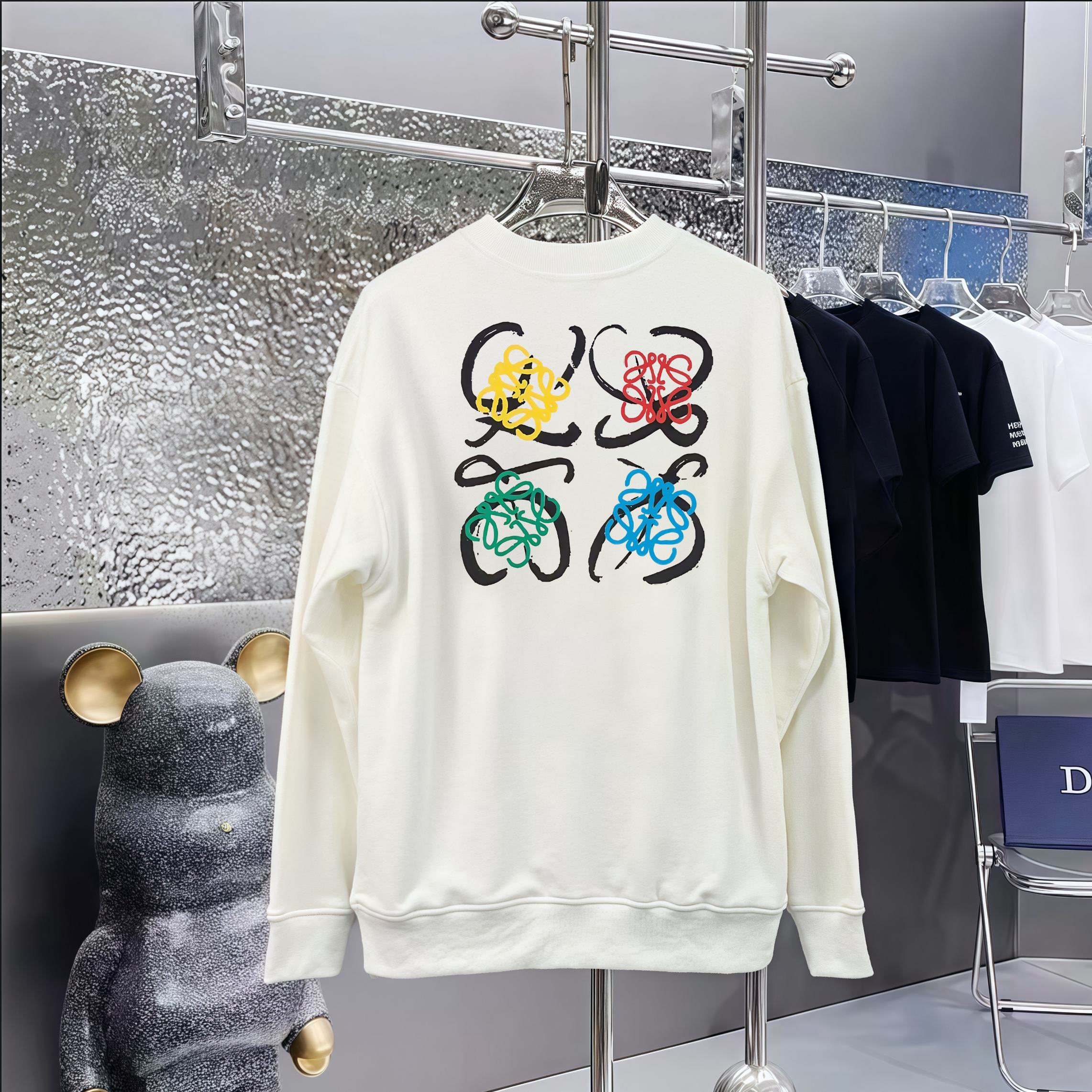 Cheap Loewe Hoodies in 227270, $50 USD- [IB227270] - Replica Loewe Hoodies