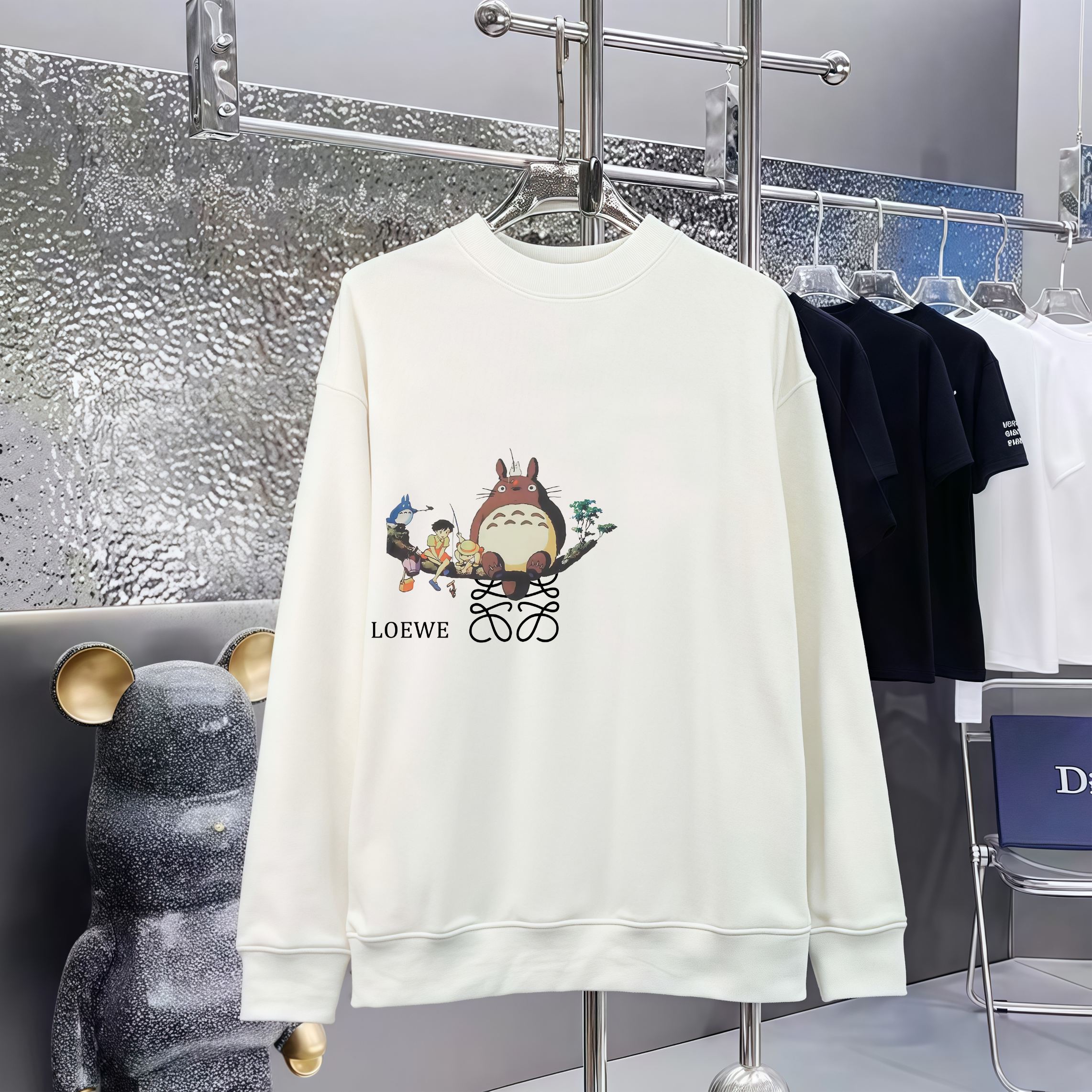 Cheap Loewe Hoodies in 227274, $50 USD- [IB227274] - Replica Loewe Hoodies