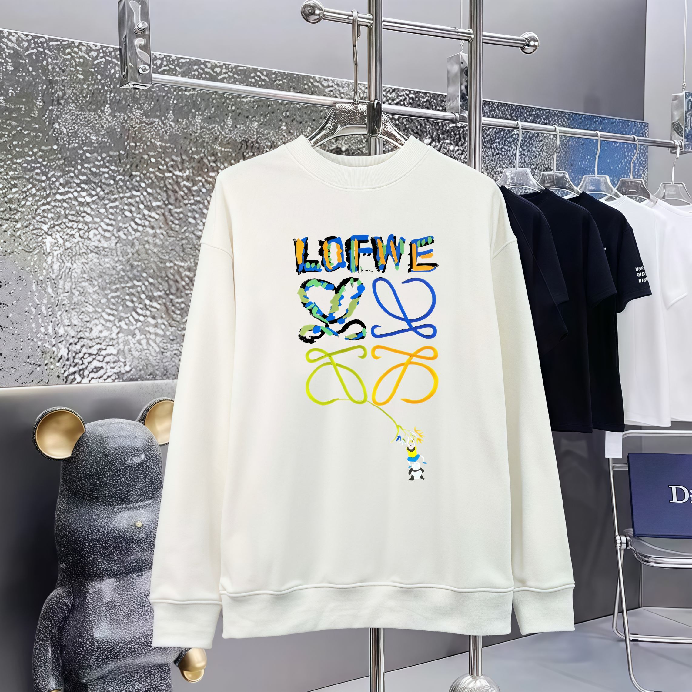 Cheap Loewe Hoodies in 227282, $50 USD- [IB227282] - Replica Loewe Hoodies
