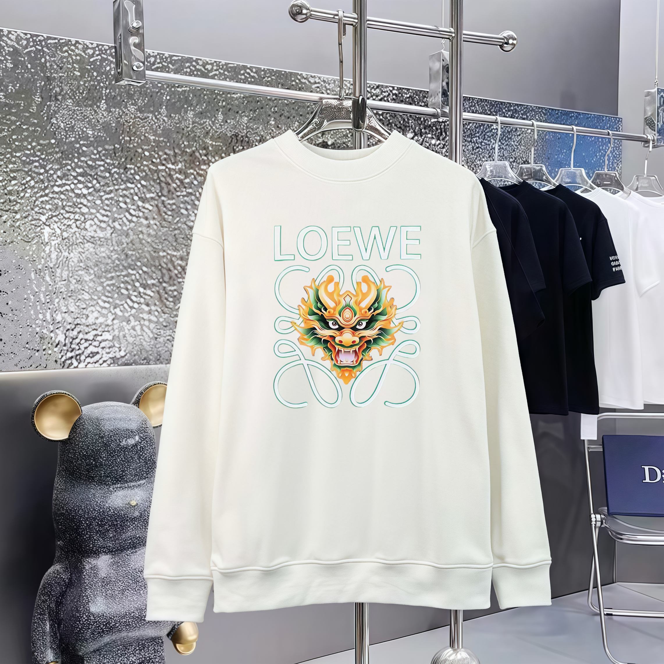 Cheap Loewe Hoodies in 227284, $50 USD- [IB227284] - Replica Loewe Hoodies