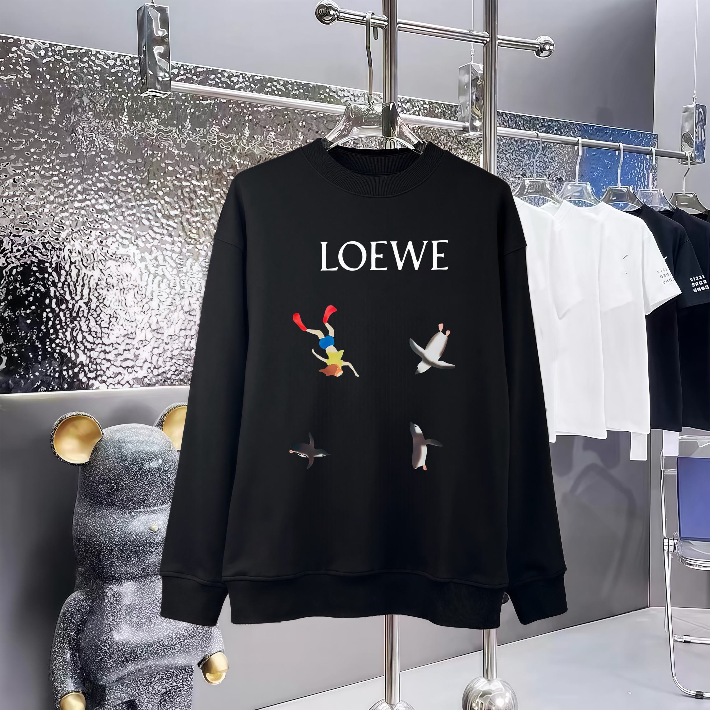 Cheap Loewe Hoodies in 227287, $50 USD- [IB227287] - Replica Loewe Hoodies