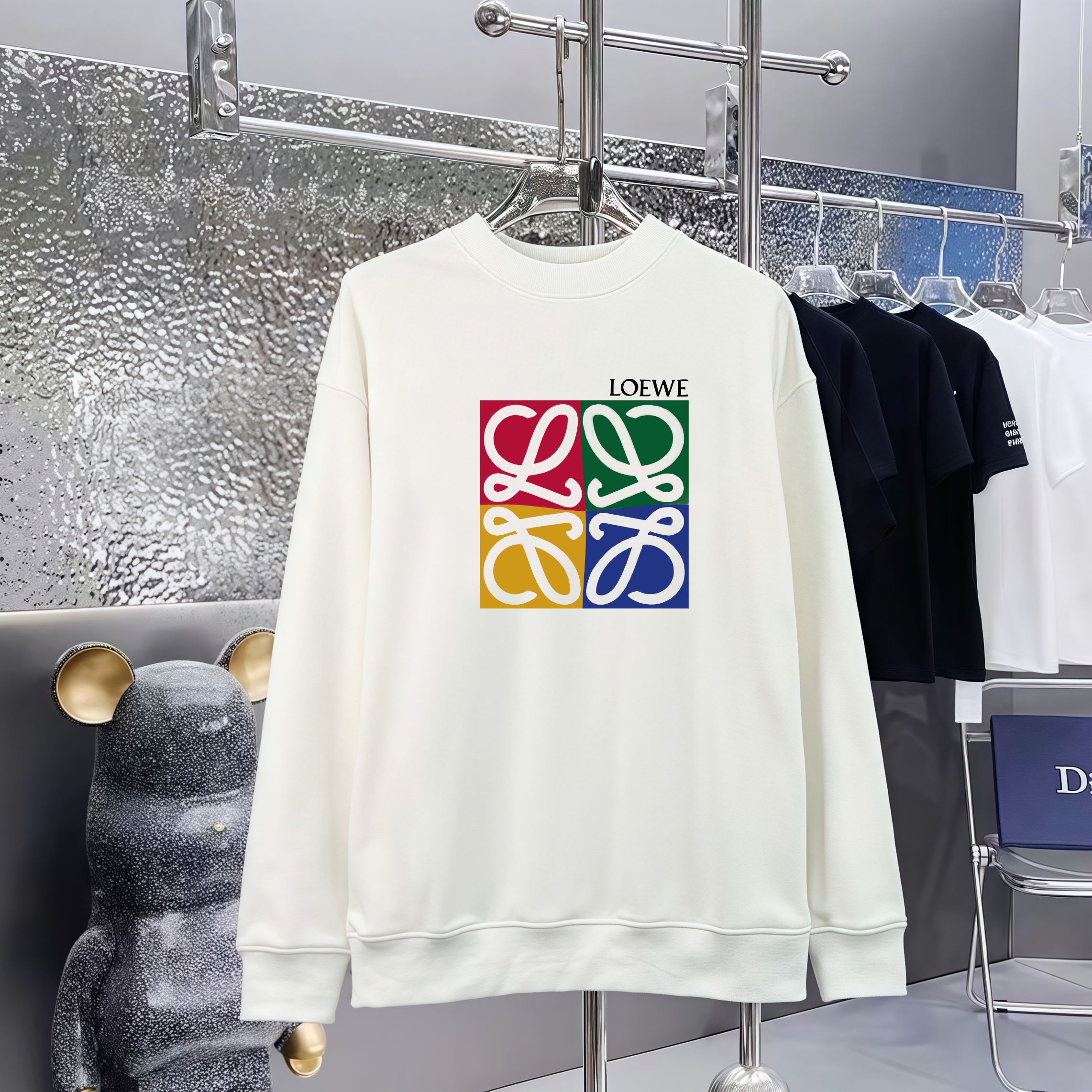 Cheap Loewe Hoodies in 227290, $50 USD- [IB227290] - Replica Loewe Hoodies