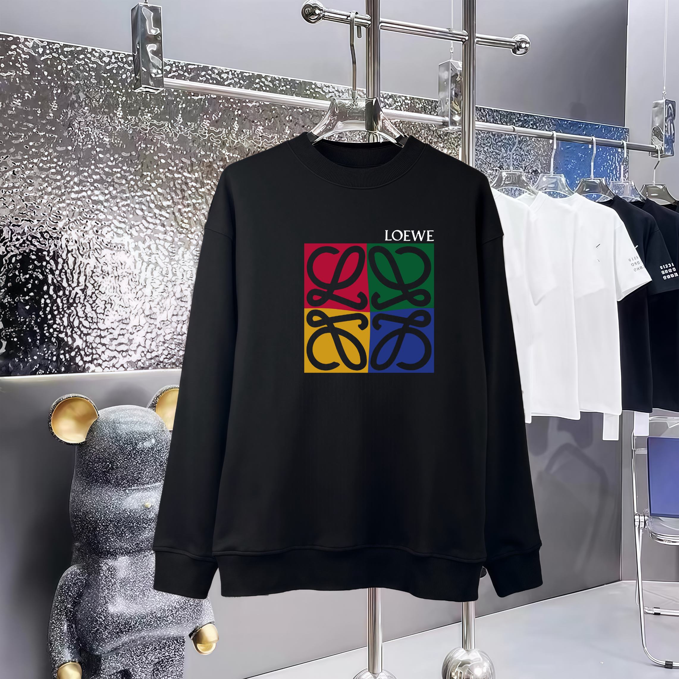 Cheap Loewe Hoodies in 227291, $50 USD- [IB227291] - Replica Loewe Hoodies