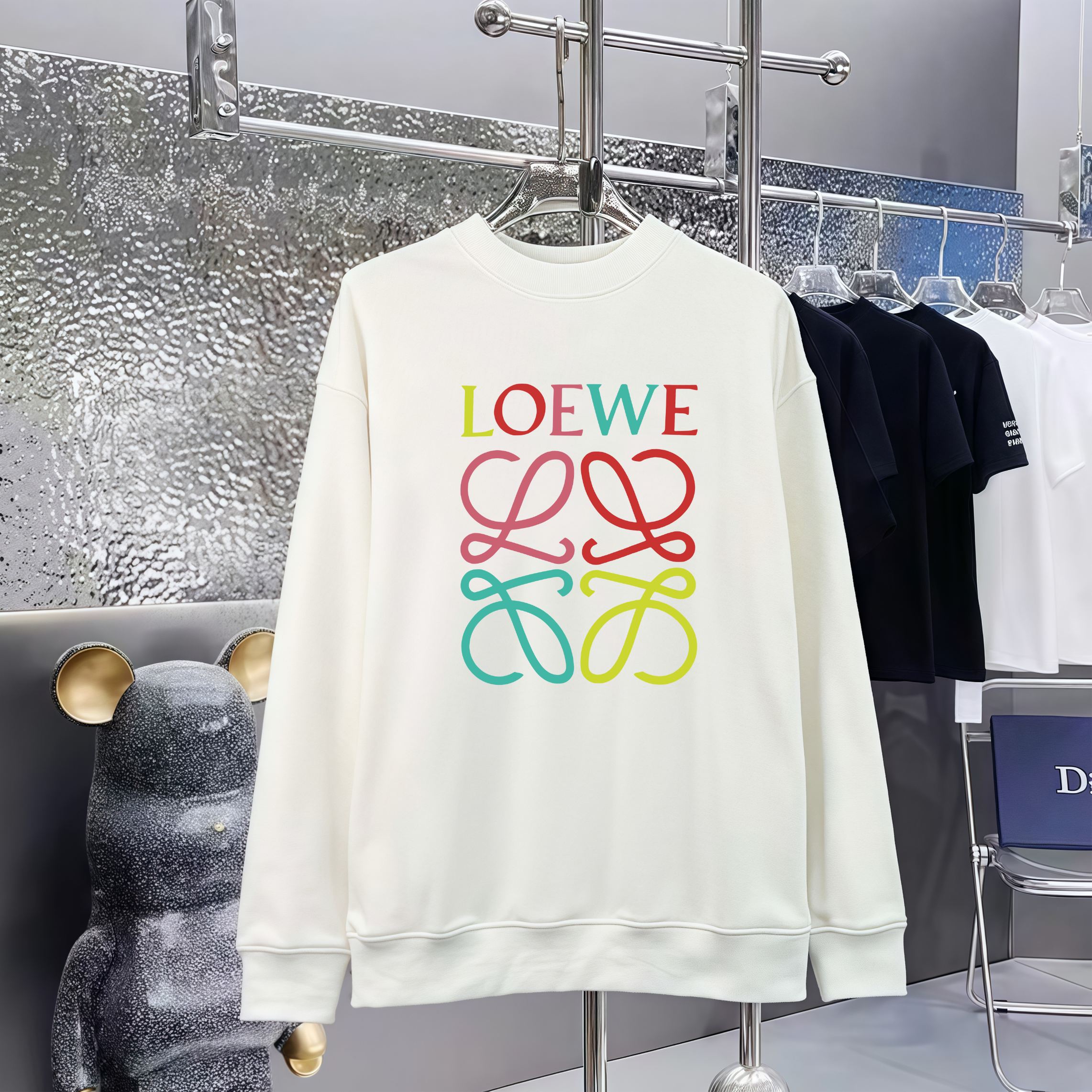 Cheap Loewe Hoodies in 227292, $50 USD- [IB227292] - Replica Loewe Hoodies