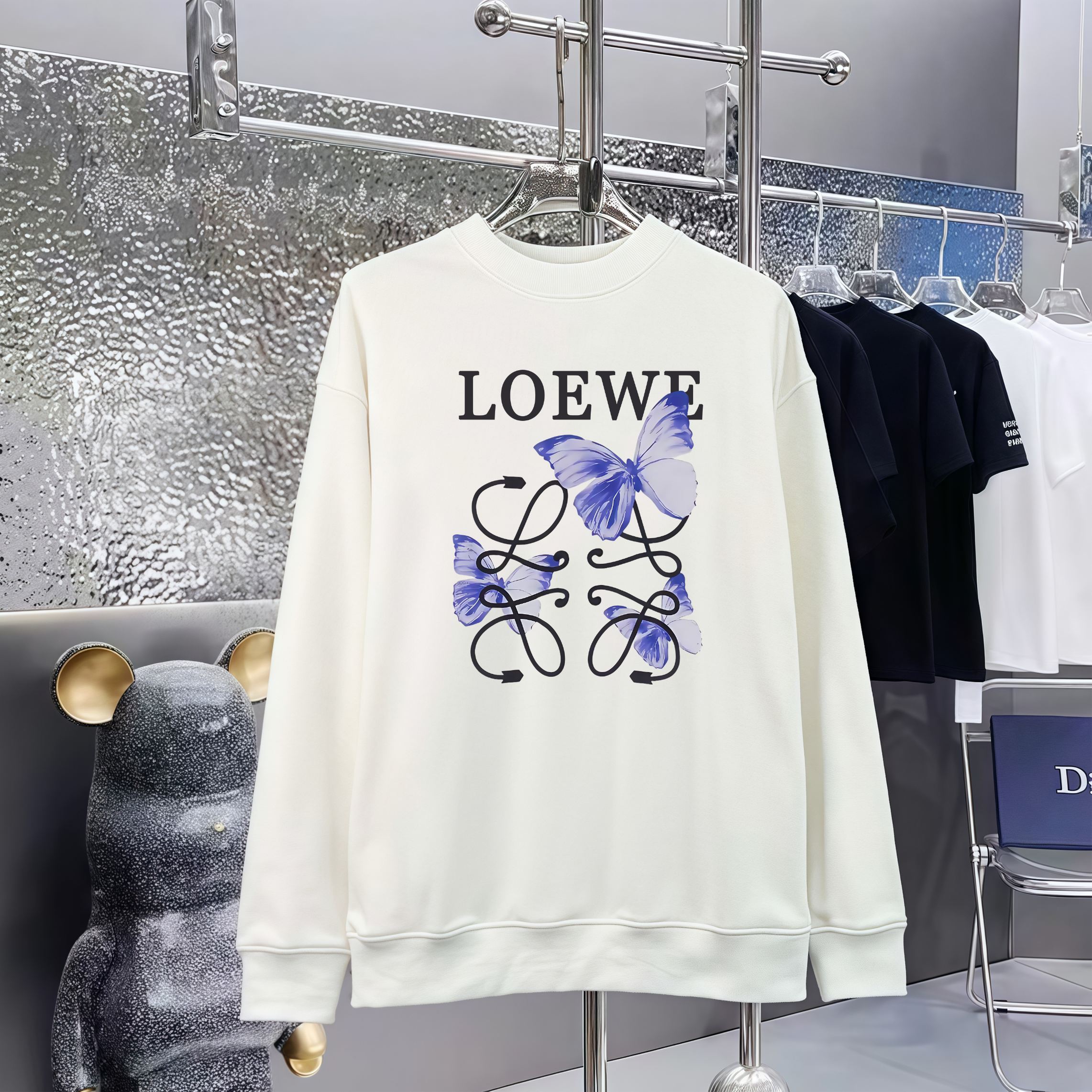 Cheap Loewe Hoodies in 227302, $50 USD- [IB227302] - Replica Loewe Hoodies
