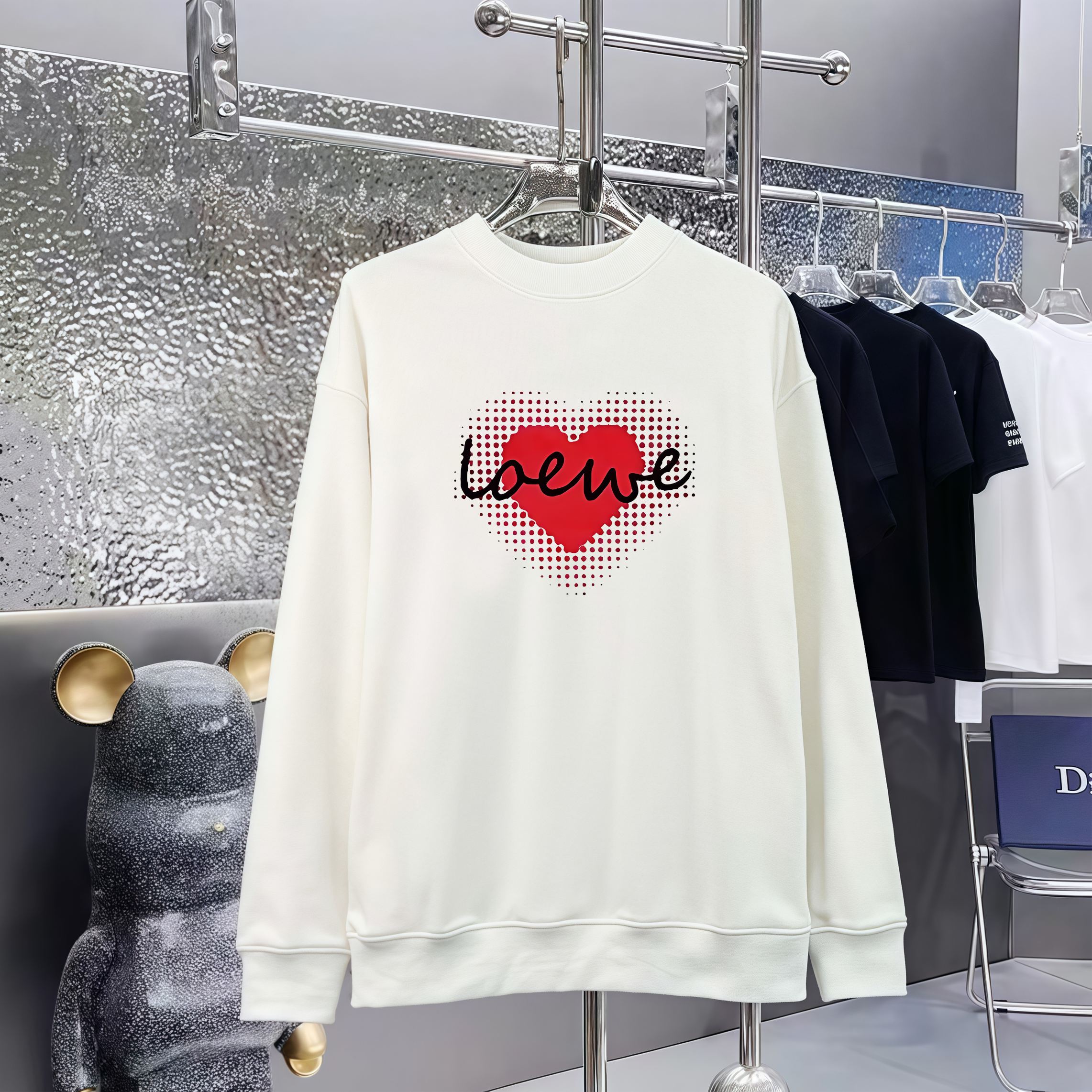 Cheap Loewe Hoodies in 227304, $50 USD- [IB227304] - Replica Loewe Hoodies