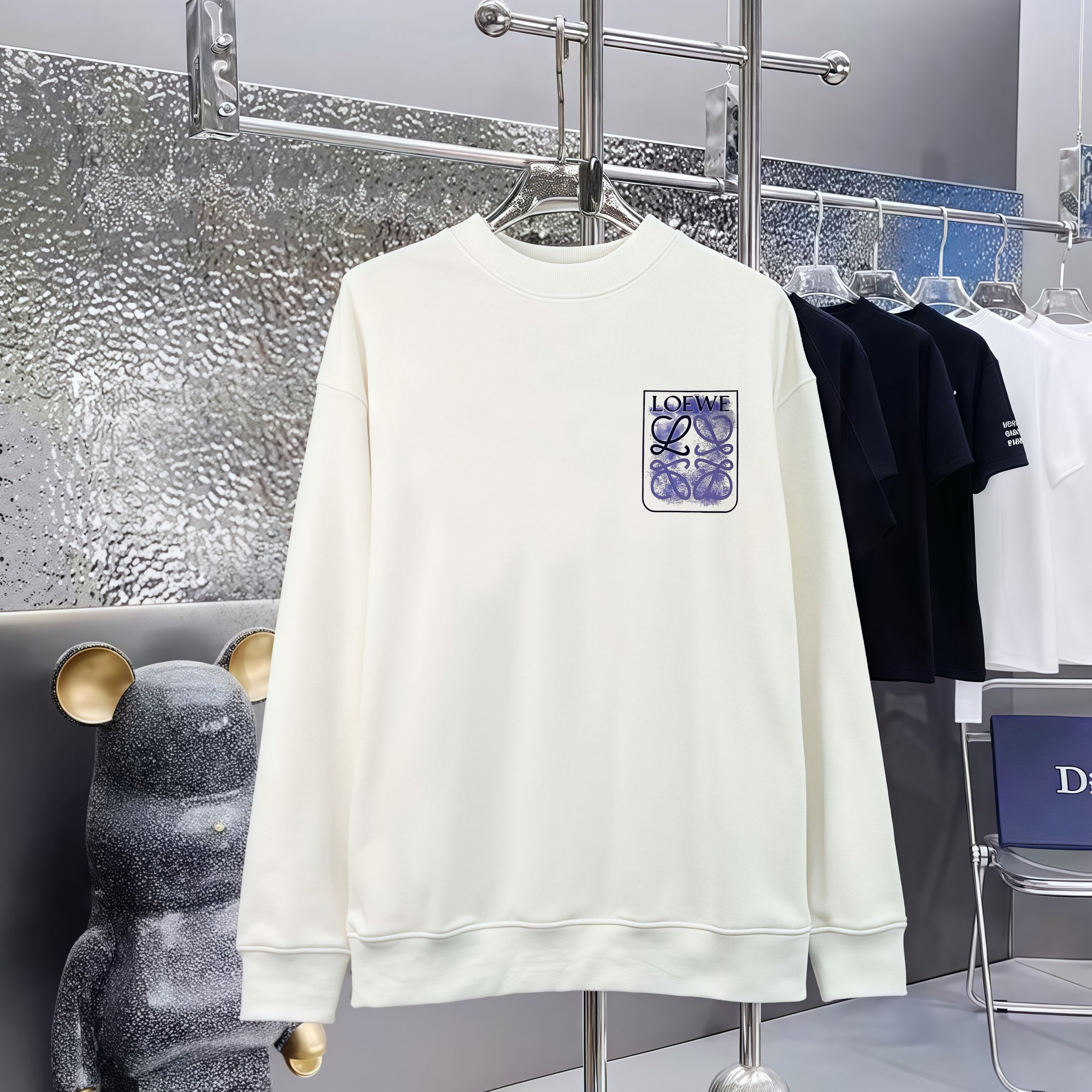 Cheap Loewe Hoodies in 227321, $50 USD- [IB227321] - Replica Loewe Hoodies