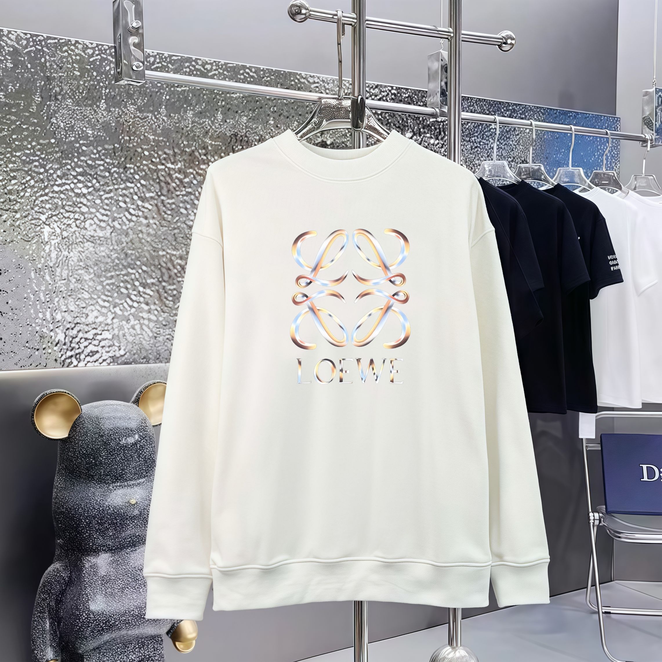 Cheap Loewe Hoodies in 227323, $50 USD- [IB227323] - Replica Loewe Hoodies