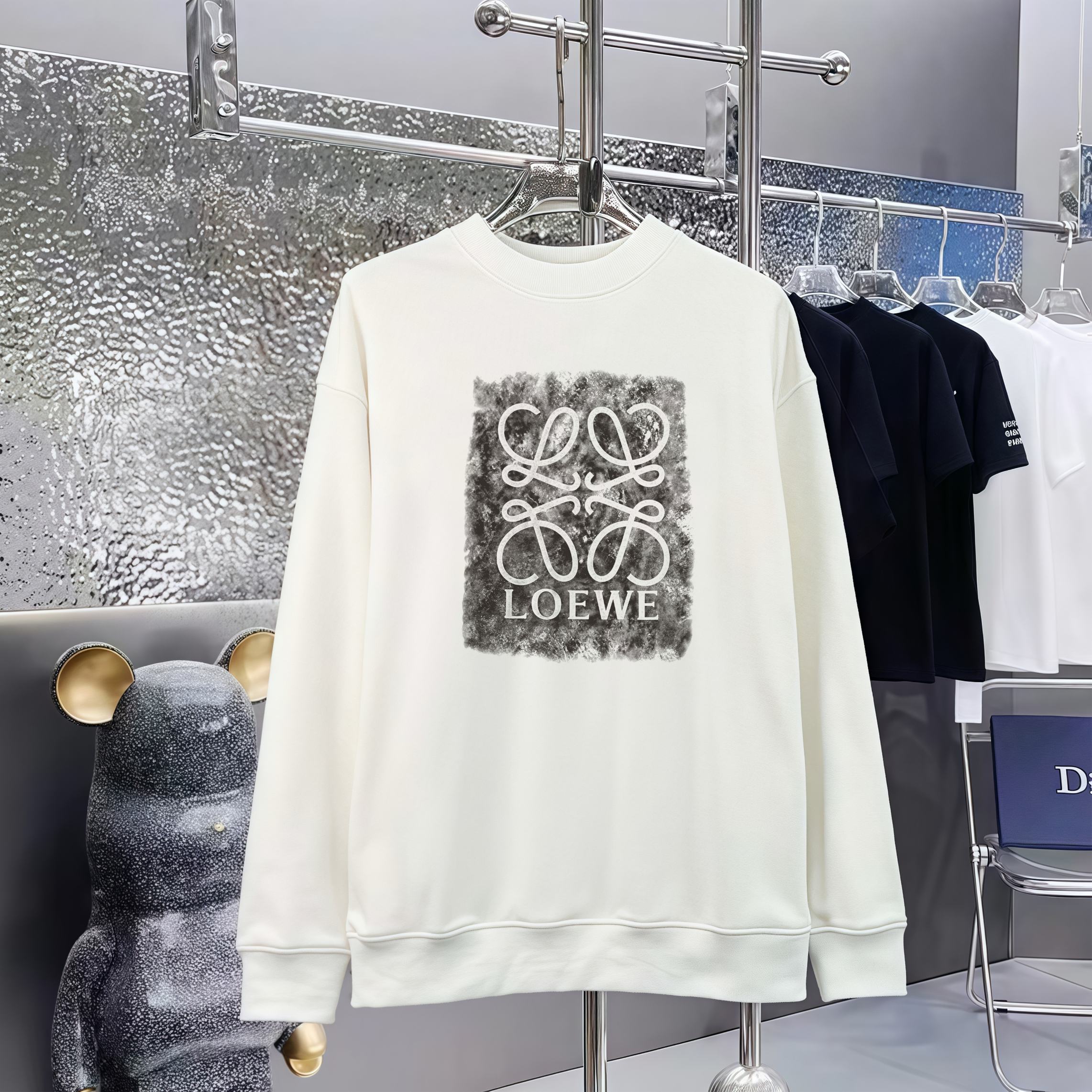 Cheap Loewe Hoodies in 227325, $50 USD- [IB227325] - Replica Loewe Hoodies