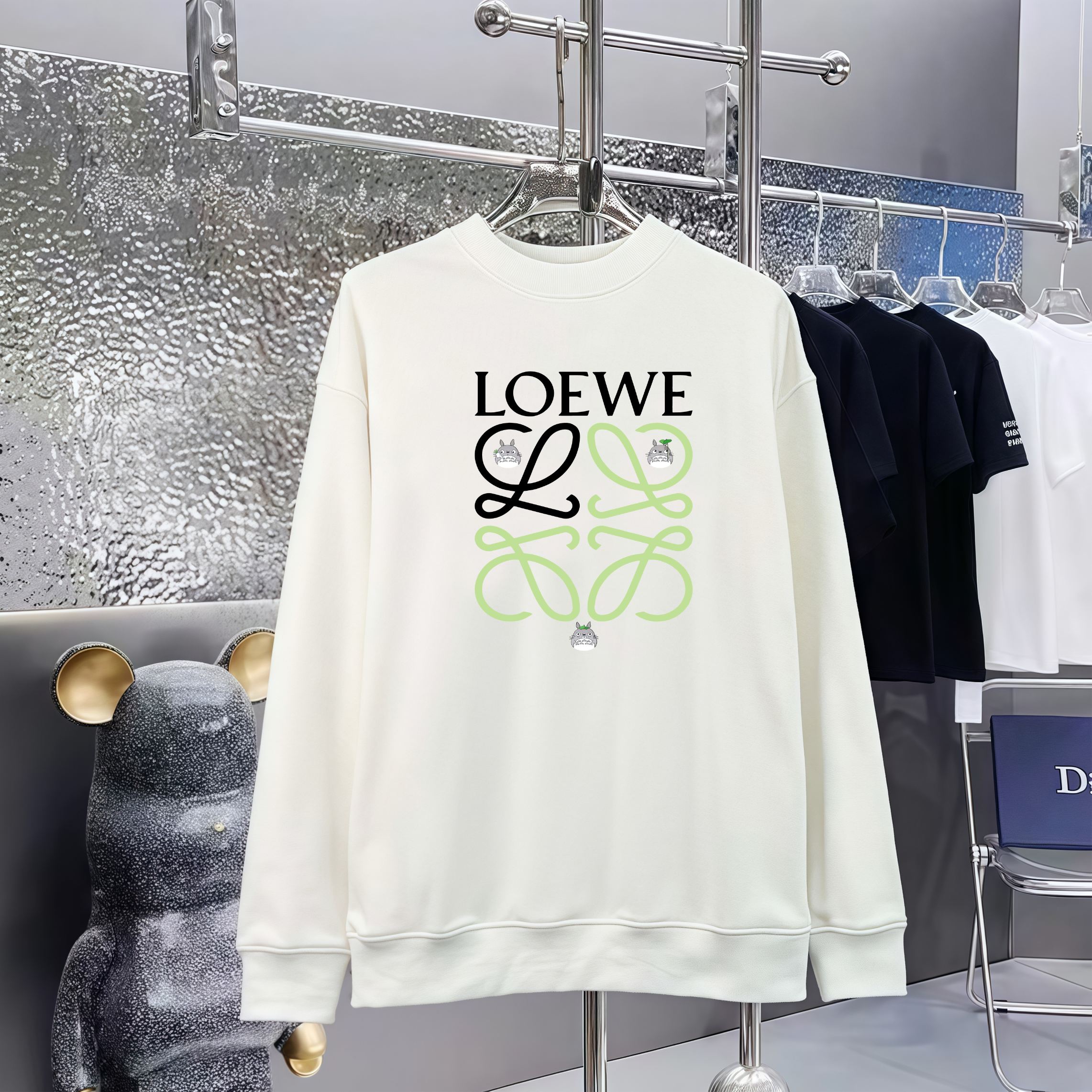 Cheap Loewe Hoodies in 227337, $50 USD- [IB227337] - Replica Loewe Hoodies