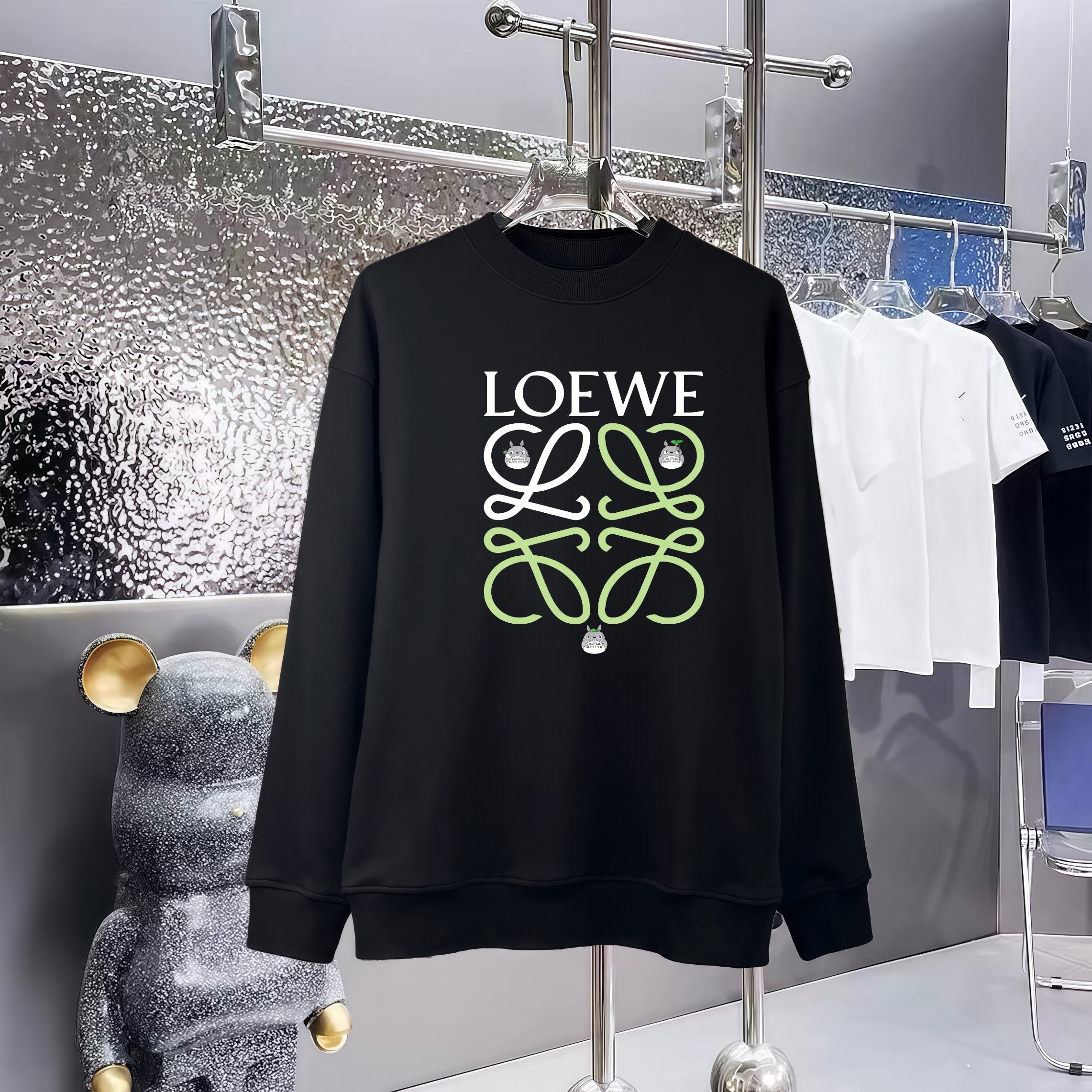 Cheap Loewe Hoodies in 227338, $50 USD- [IB227338] - Replica Loewe Hoodies