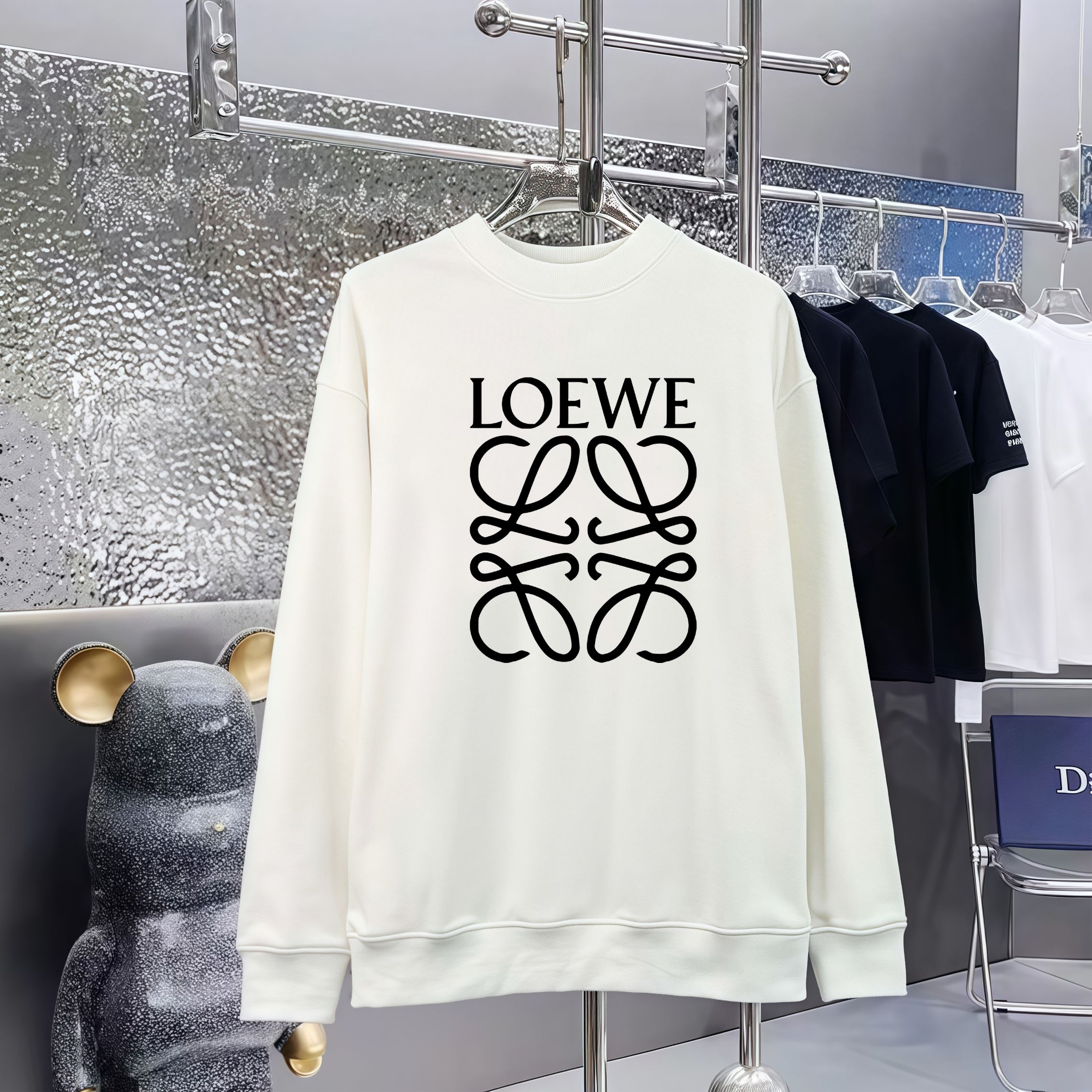 Cheap Loewe Hoodies in 227341, $50 USD- [IB227341] - Replica Loewe Hoodies