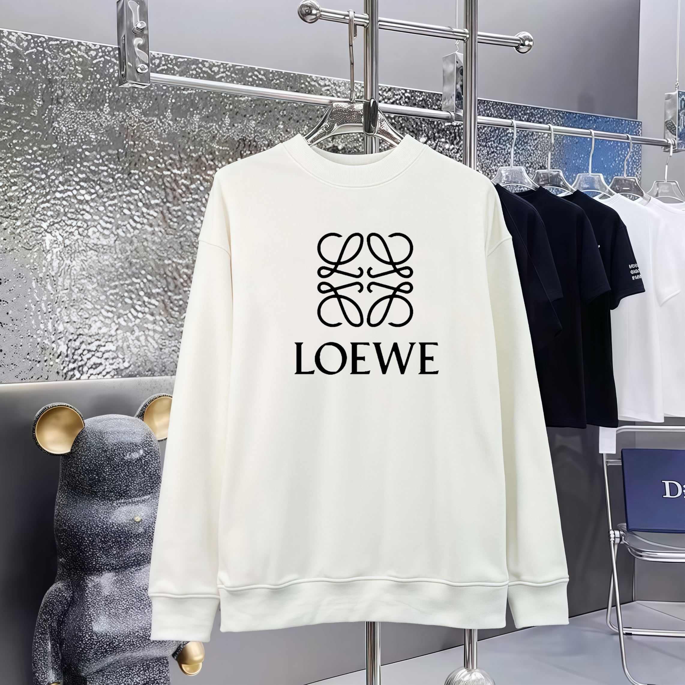 Cheap Loewe Hoodies in 227343, $50 USD- [IB227343] - Replica Loewe Hoodies