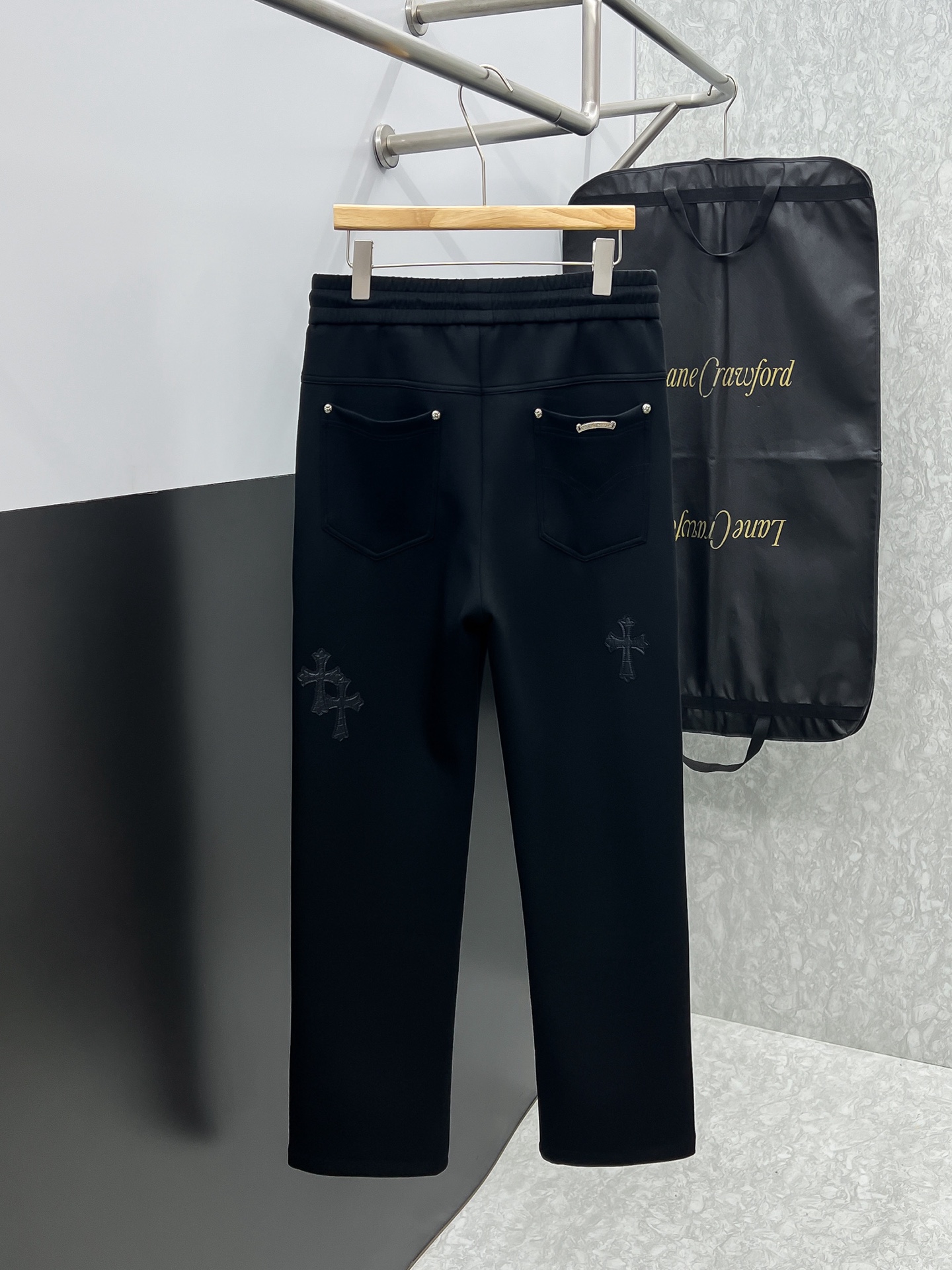 Cheap Chrome Hearts Pants in 227358, $105 USD- [IB227358] - Replica Chrome Hearts Pants