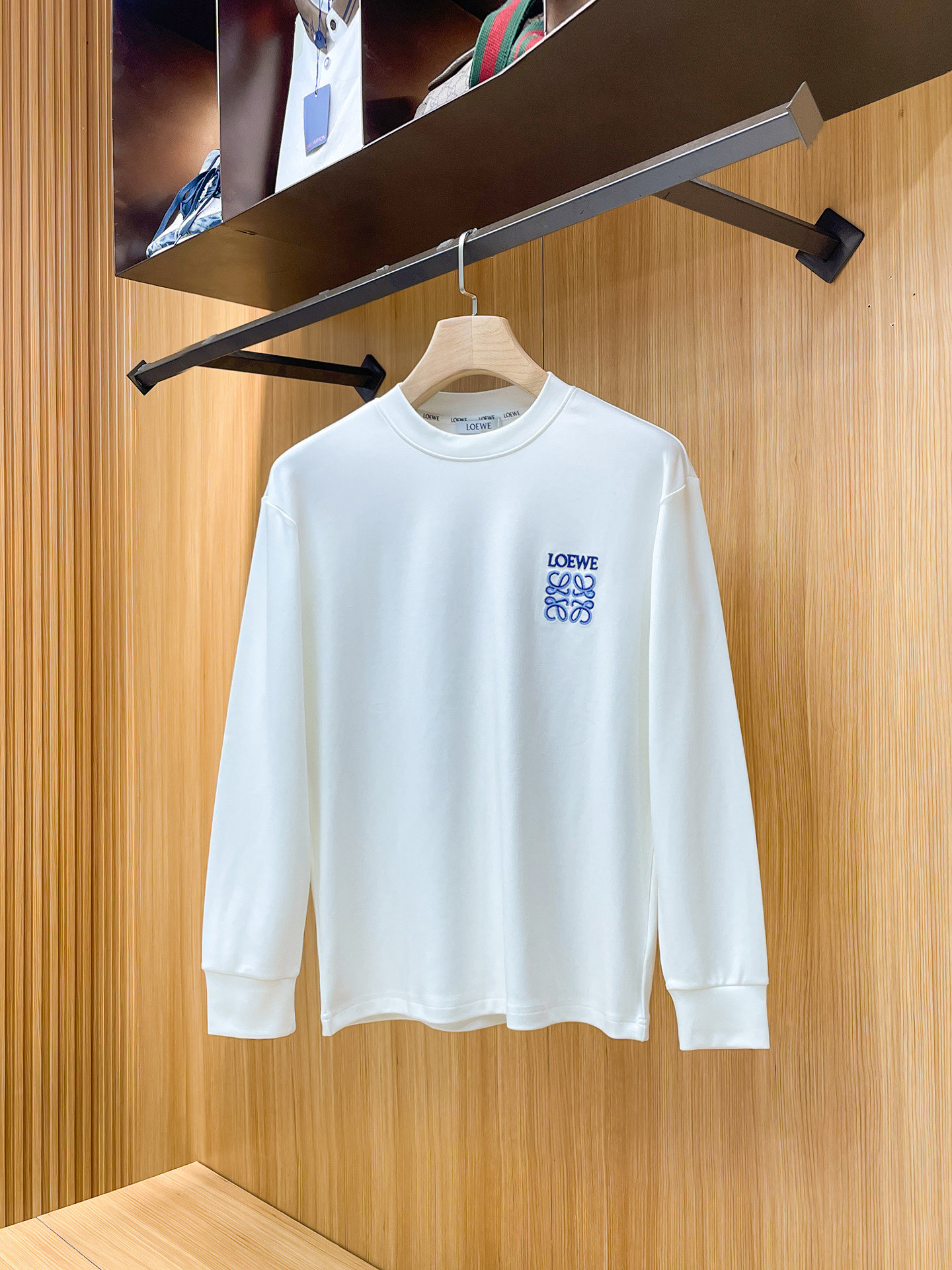Cheap Loewe Long-Sleeved T-shirts in 227363, $75 USD- [IB227363] - Replica Loewe Long-Sleeved T-shirts