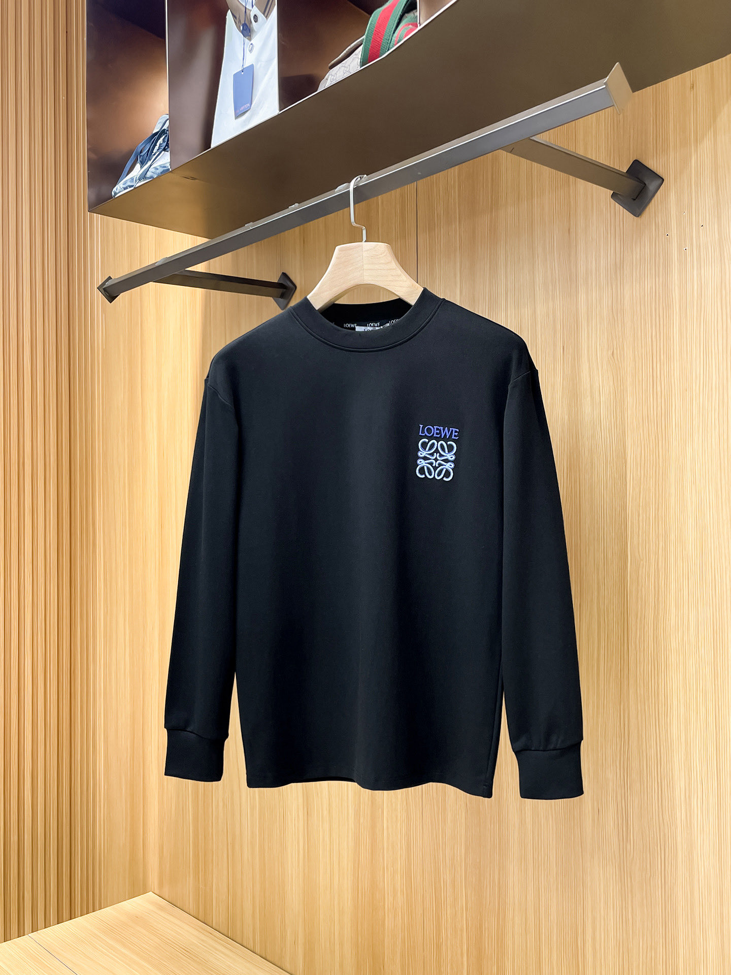 Cheap Loewe Long-Sleeved T-shirts in 227364, $75 USD- [IB227364] - Replica Loewe Long-Sleeved T-shirts