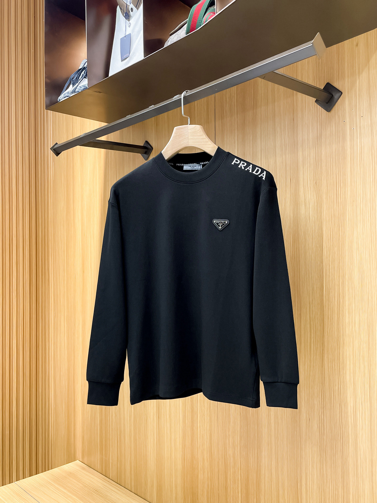 Cheap Prade Long-Sleeved T-Shirts for Men in 227366, $75 USD- [IB227366] - Replica Prade Long-Sleeved T-Shirts for Men