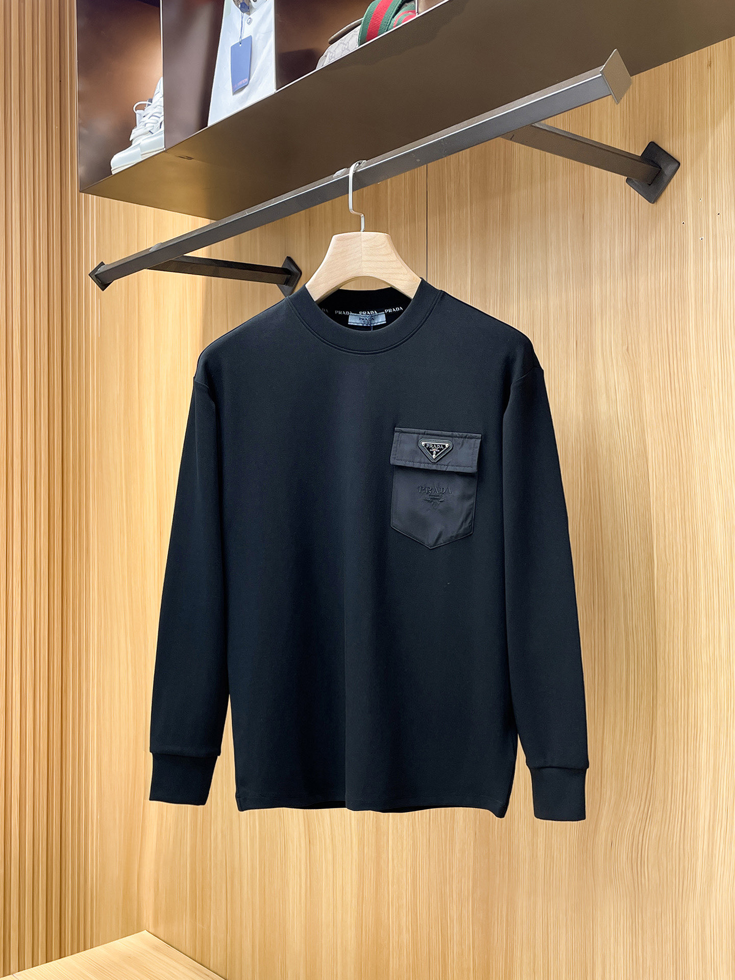 Cheap Prade Long-Sleeved T-Shirts for Men in 227372, $75 USD- [IB227372] - Replica Prade Long-Sleeved T-Shirts for Men