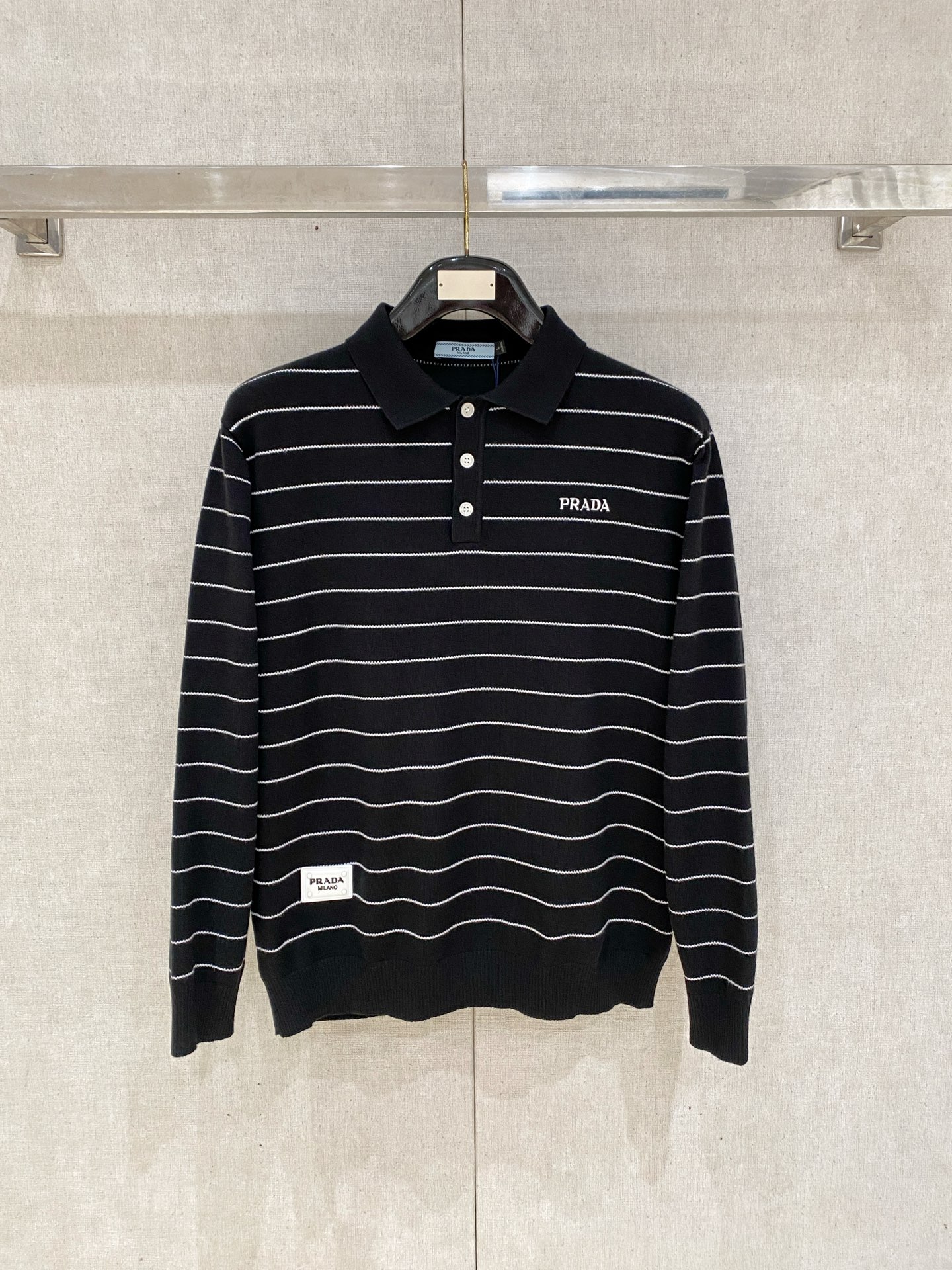 Cheap Prado Sweaters for Men in 227382, $95 USD- [IB227382] - Replica Prado Sweaters for Men
