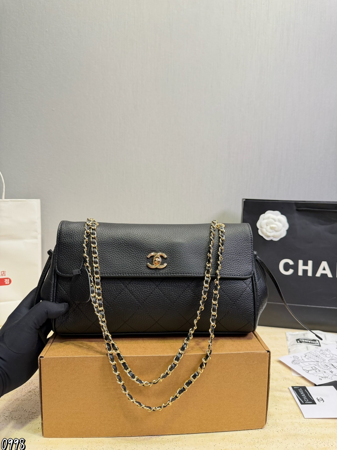 Cheap Chanel AAA quality Handbags in 227487, $120 USD- [IB227487] - Replica Chanel AAA quality Handbags