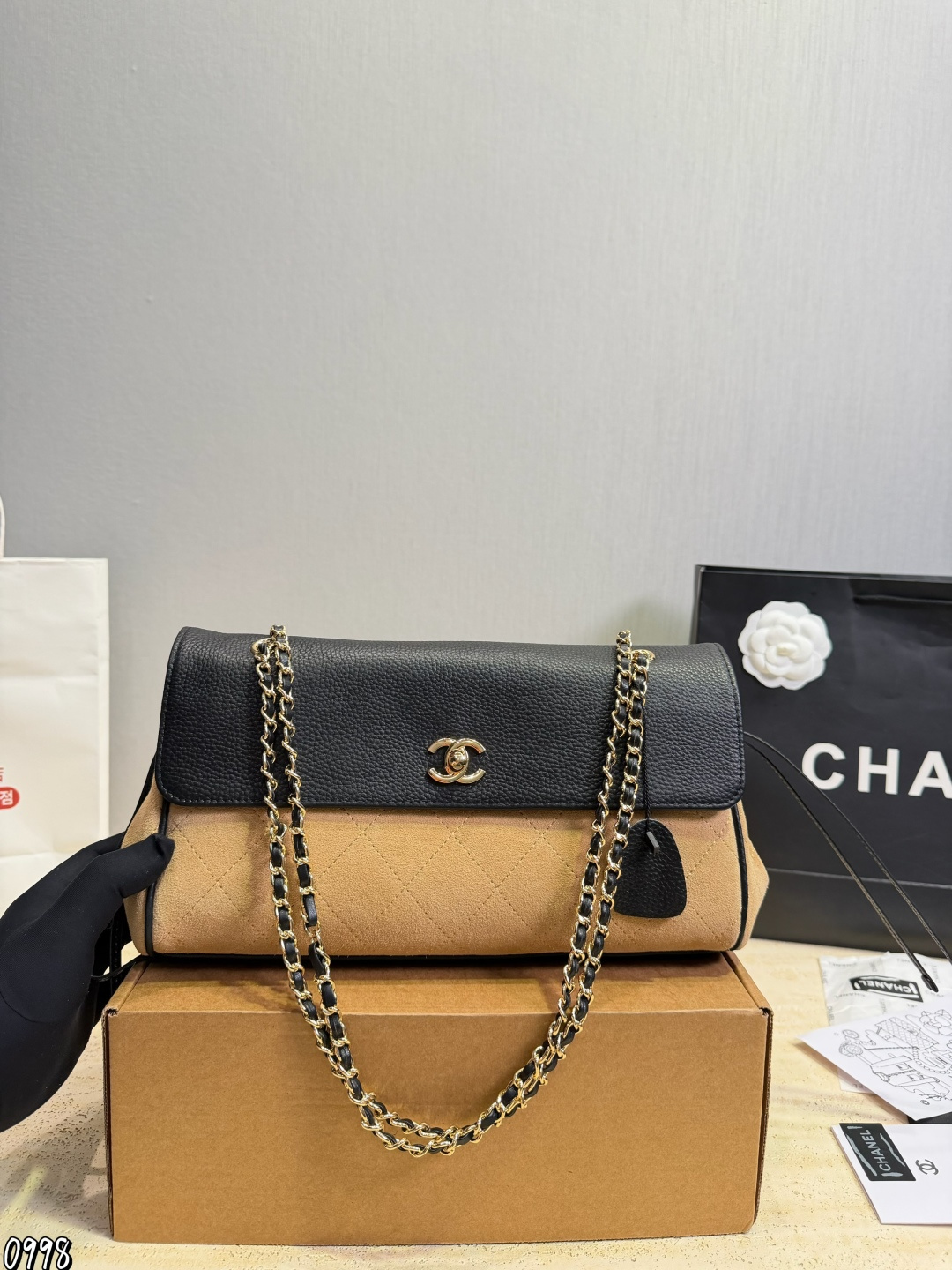Cheap Chanel AAA quality Handbags in 227488, $120 USD- [IB227488] - Replica Chanel AAA quality Handbags