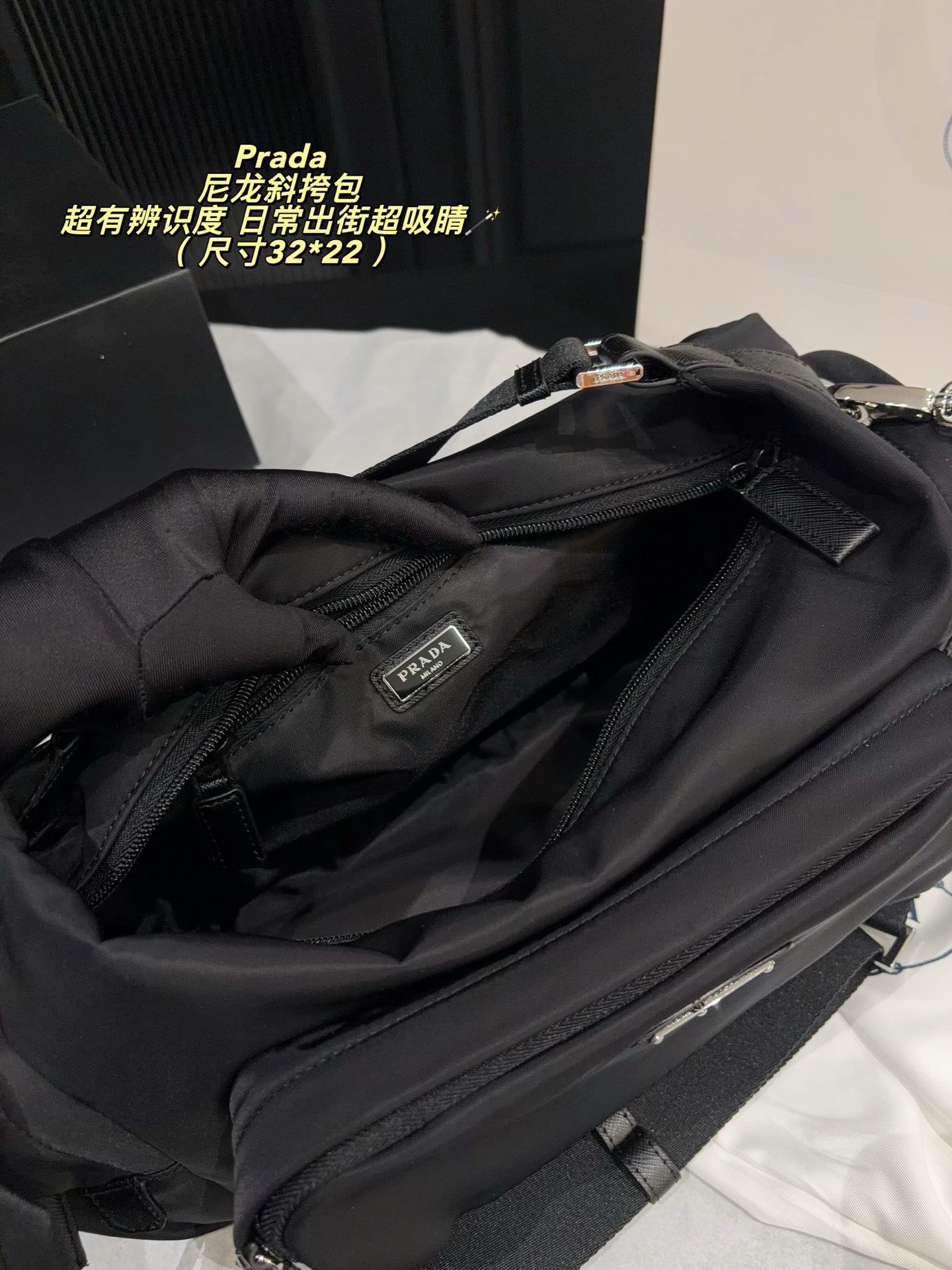 Cheap Proda Bags For Men in 227527, $100 USD- [IB227527] - Replica Proda Bags For Men