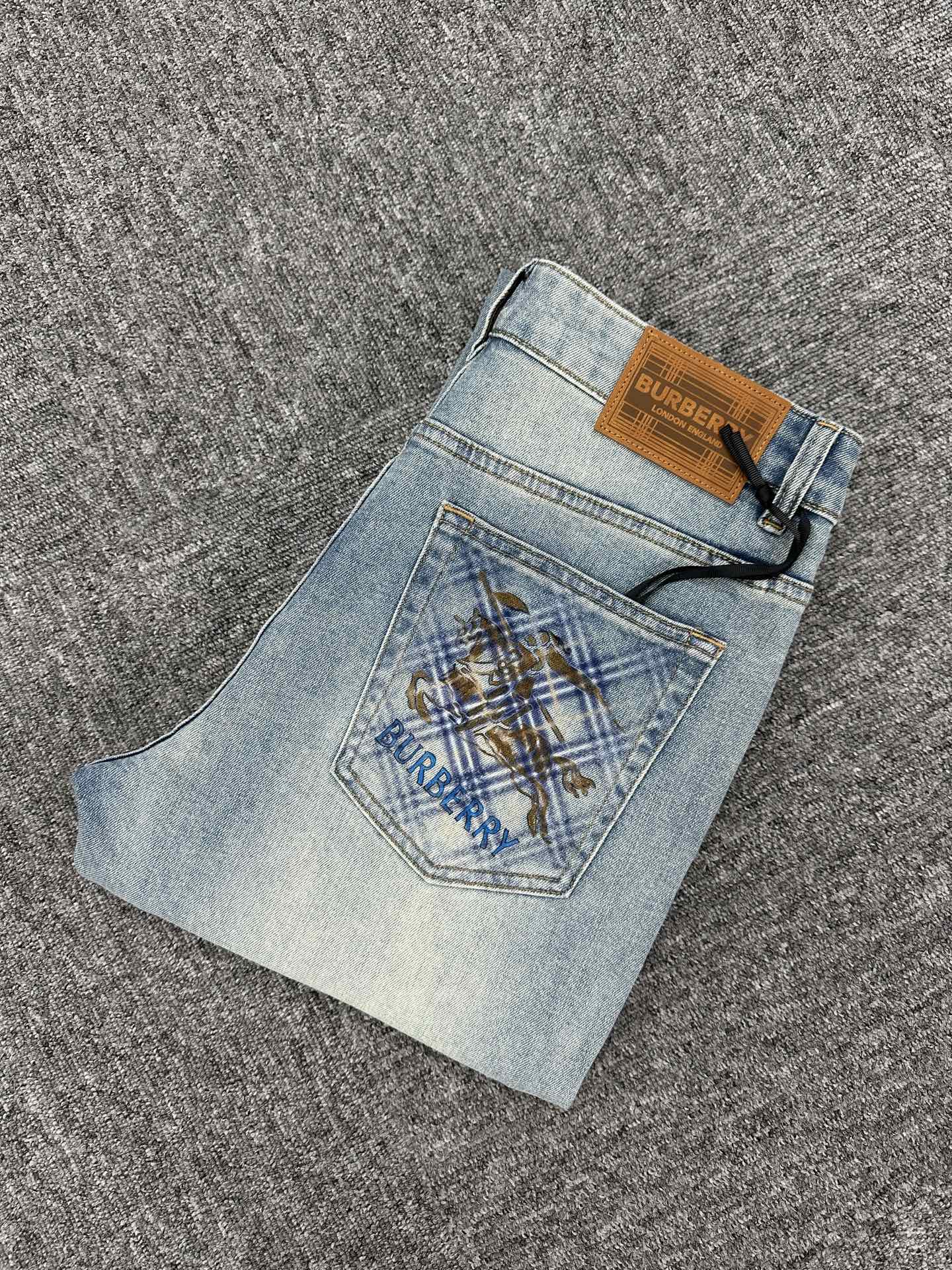 Cheap Burberry Jeans for Men in 227633, $140 USD- [IB227633] - Replica Burberry Jeans for Men