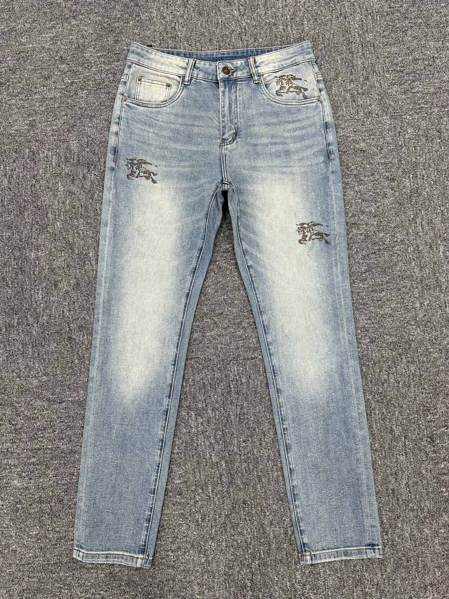 Cheap Burberry Jeans for Men in 227633, $140 USD- [IB227633] - Replica Burberry Jeans for Men