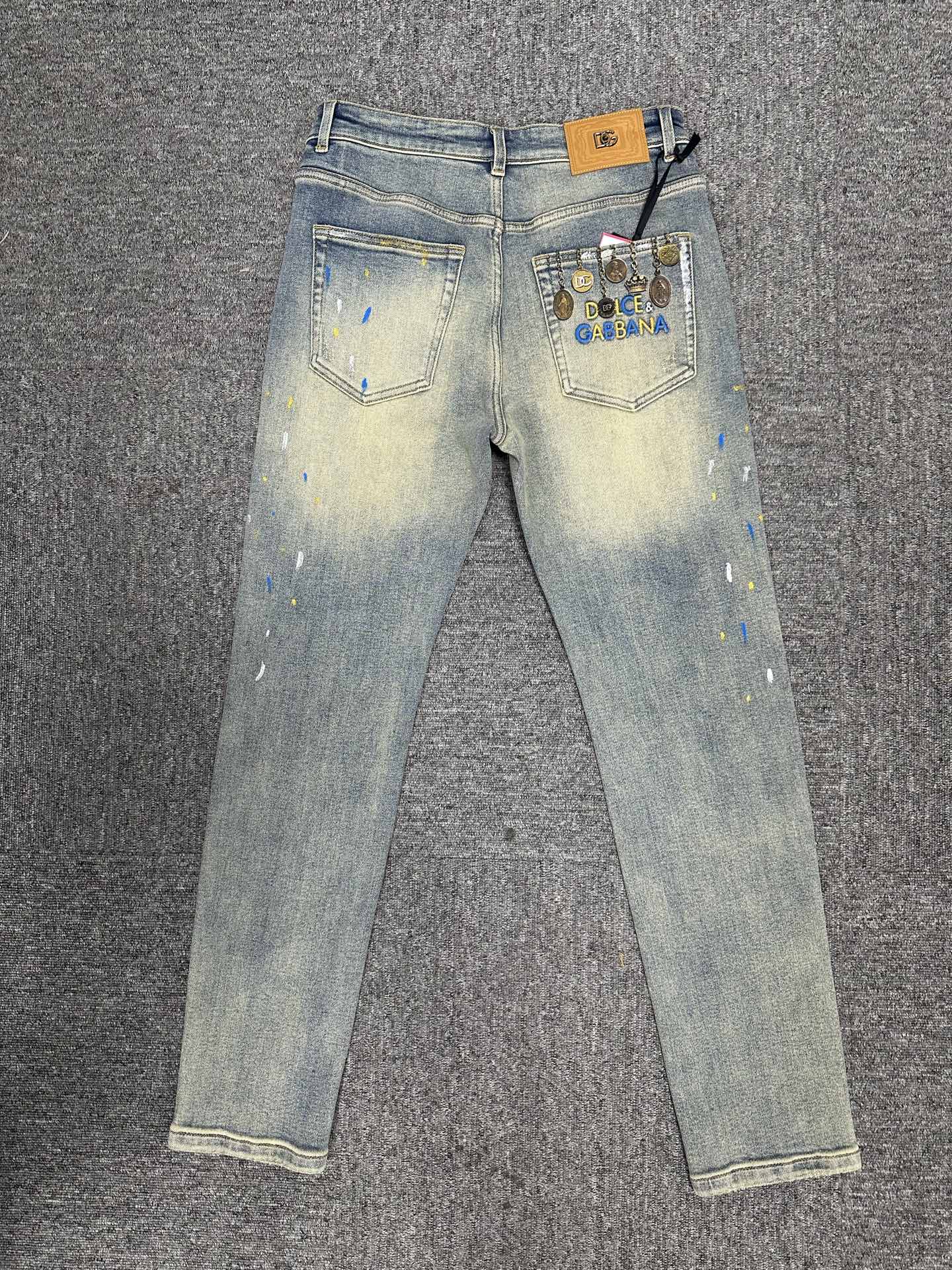 Cheap DG Jeans for Men in 227644, $145 USD- [IB227644] - Replica DG Jeans for Men