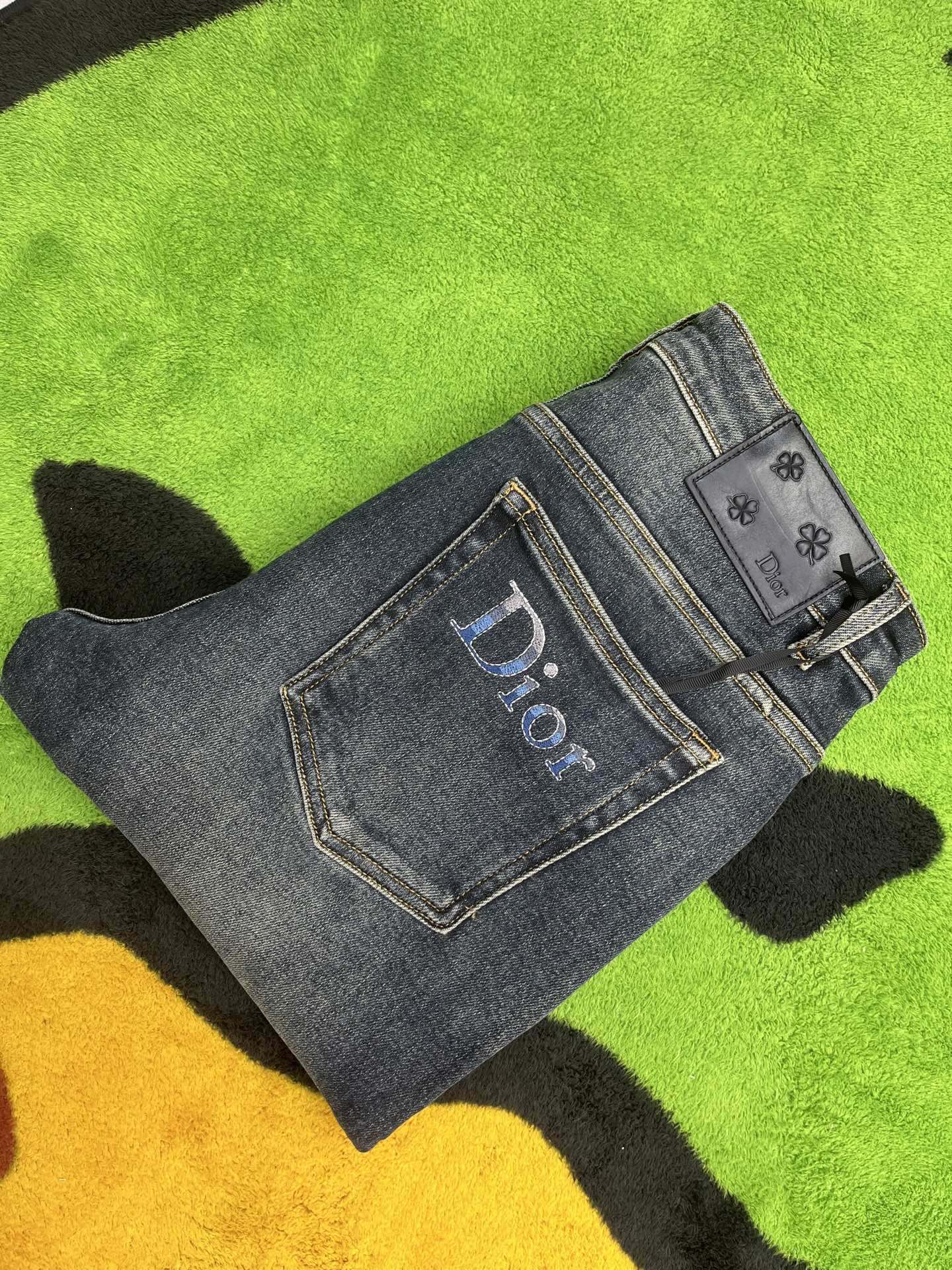 Cheap Dior Jeans for Men in 227646, $130 USD- [IB227646] - Replica Dior Jeans for Men