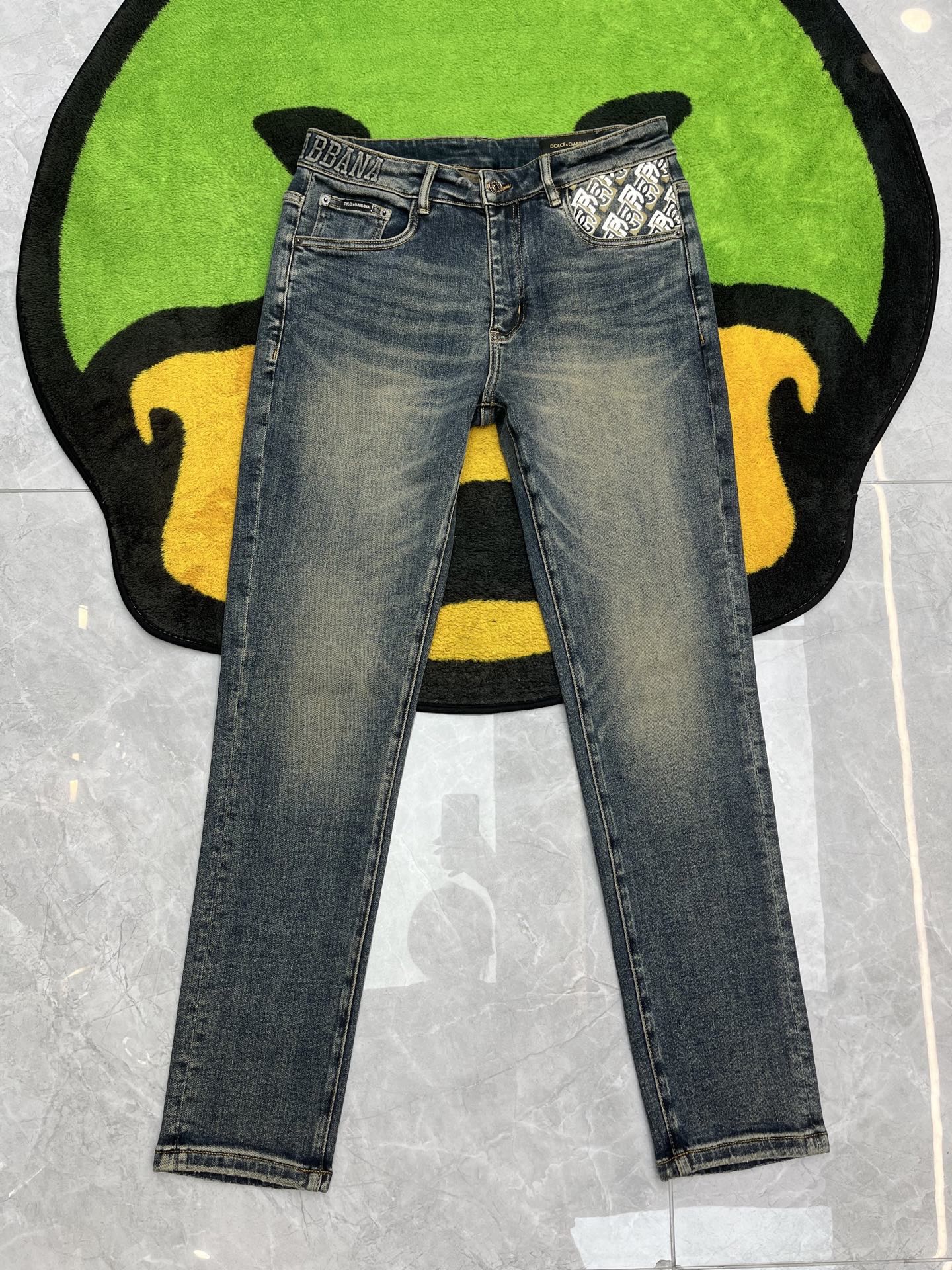 Cheap DG Jeans for Men in 227649, $140 USD- [IB227649] - Replica DG Jeans for Men
