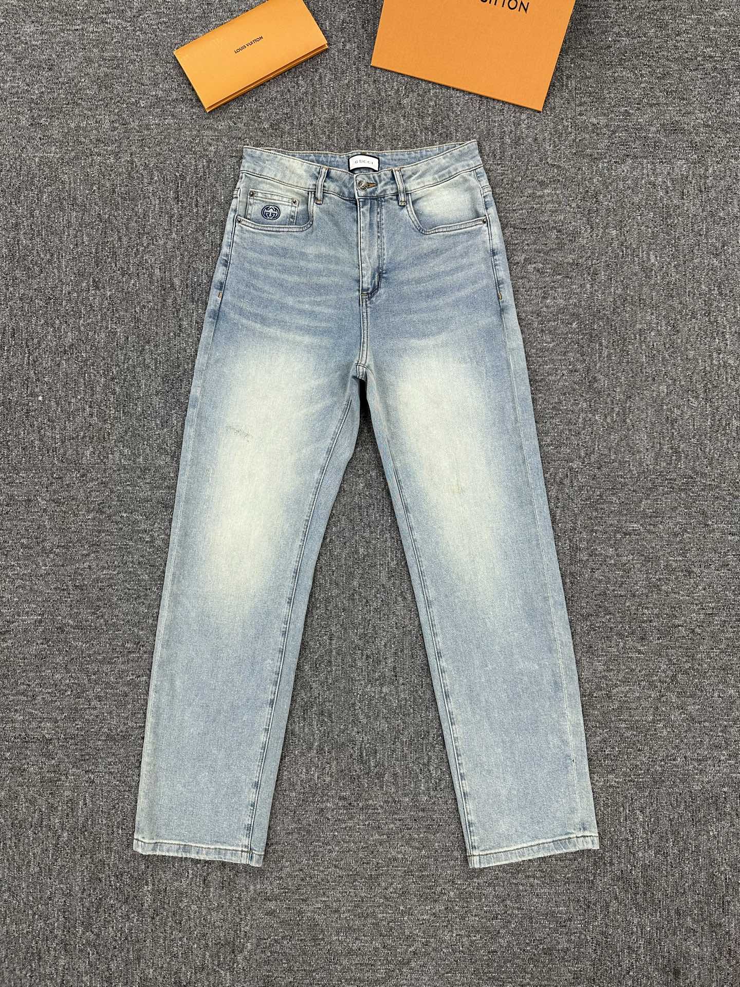 Cheap Gucci Jeans for Men in 227664, $145 USD- [IB227664] - Replica Gucci Jeans for Men