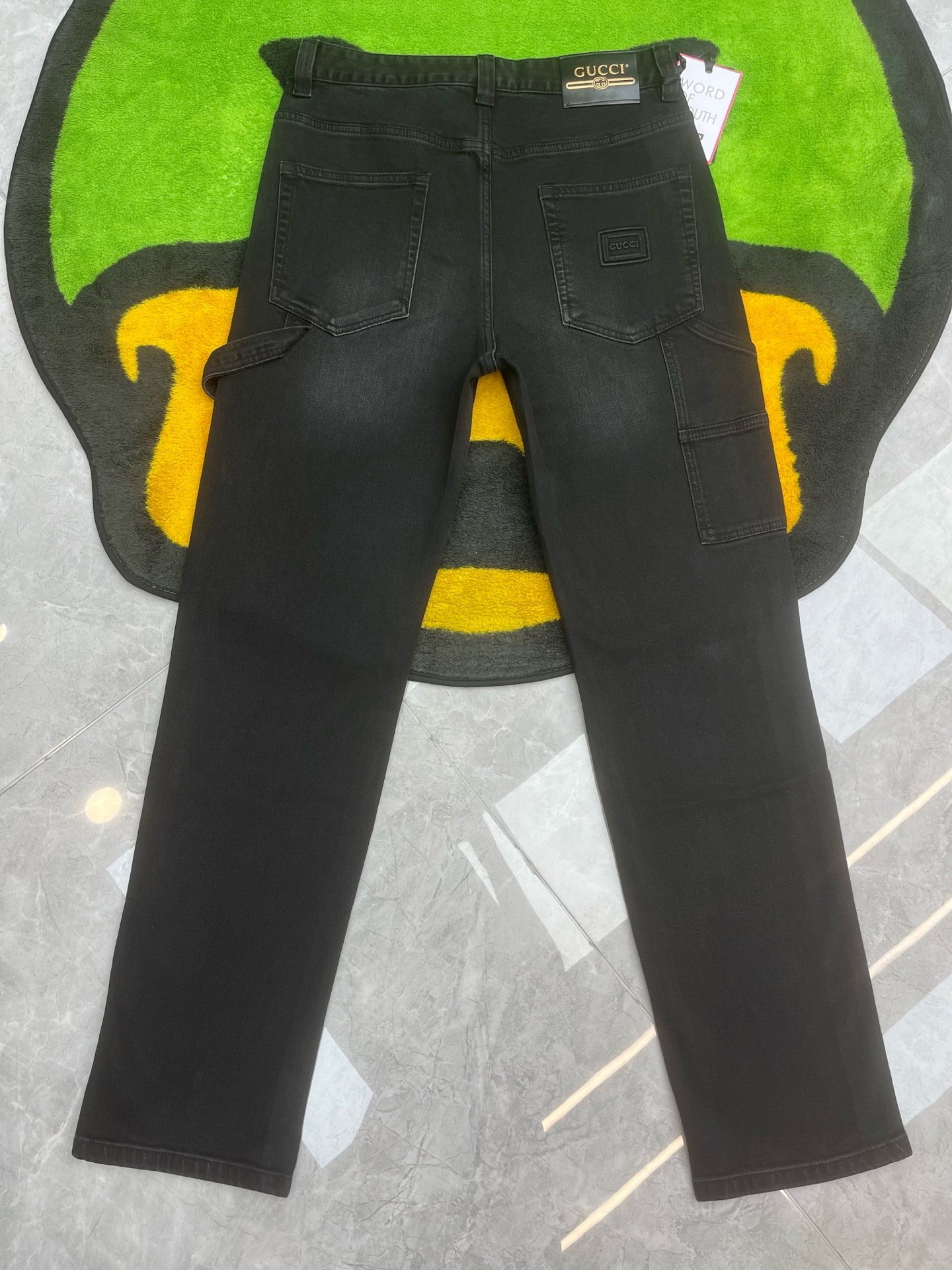 Cheap Gucci Jeans for Men in 227668, $155 USD- [IB227668] - Replica Gucci Jeans for Men