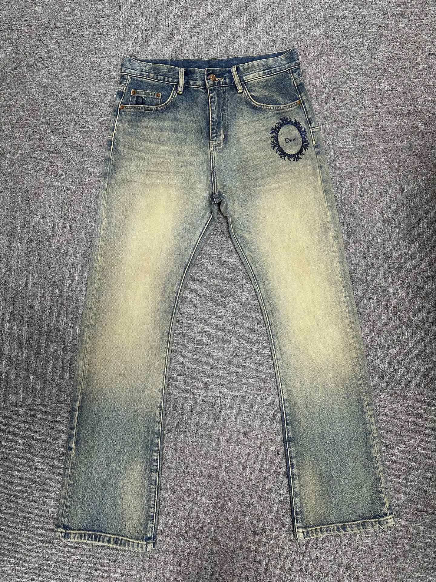 Cheap Dior Jeans for Men in 227679, $155 USD- [IB227679] - Replica Dior Jeans for Men