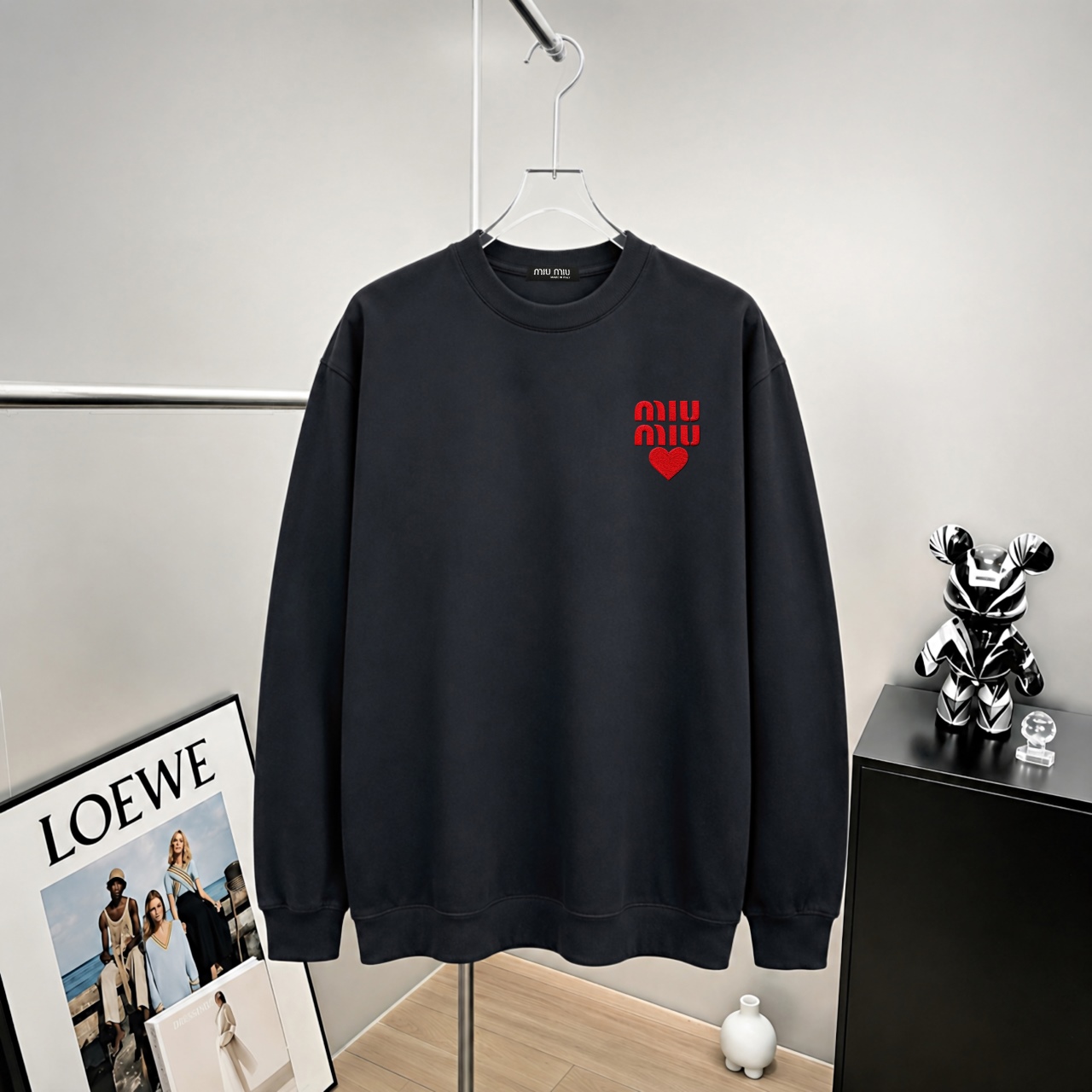 Cheap MiuMiu Hoodies in 227739, $40 USD- [IB227739] - Replica MiuMiu Hoodies