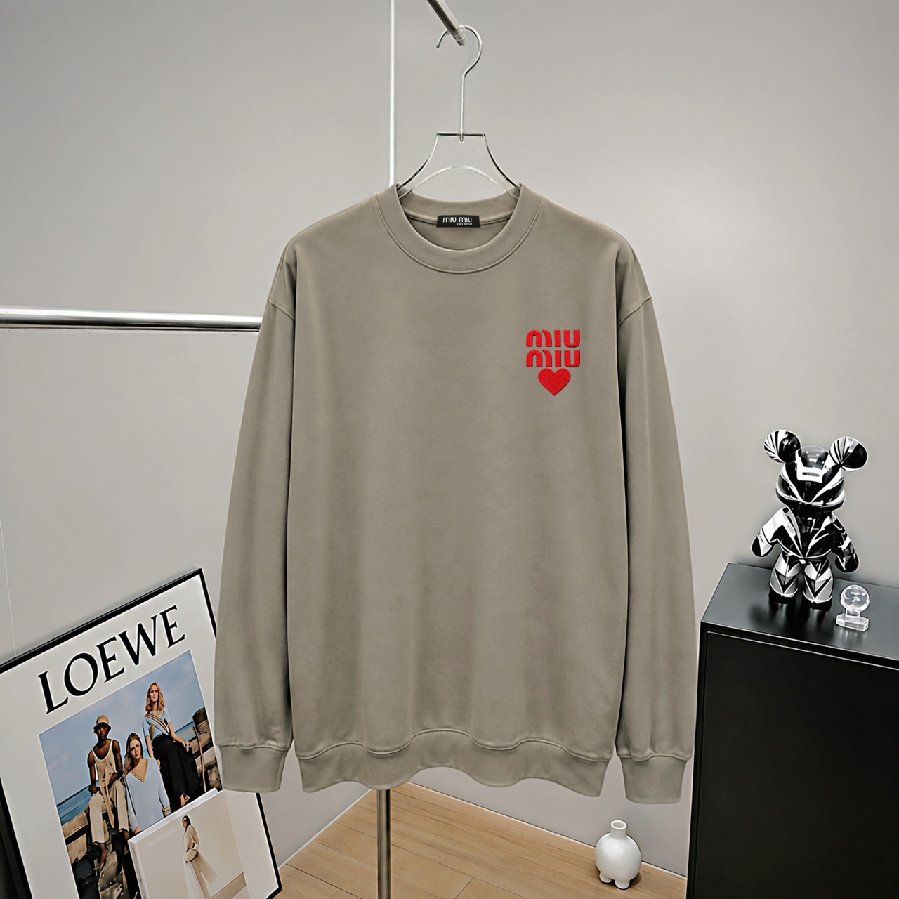 Cheap MiuMiu Hoodies in 227740, $40 USD- [IB227740] - Replica MiuMiu Hoodies