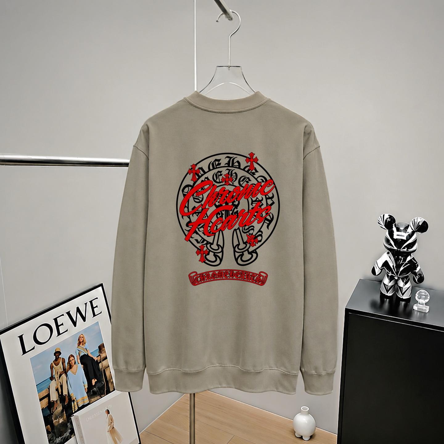 Cheap Chrome hearts Hoody in 227849, $40 USD- [IB227849] - Replica Chrome hearts Hoody